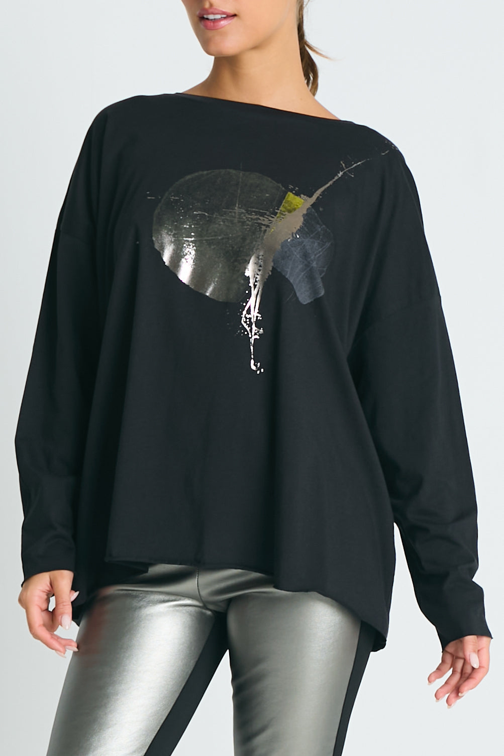 Pima Cotton Celestial Luxury Boxy Tee