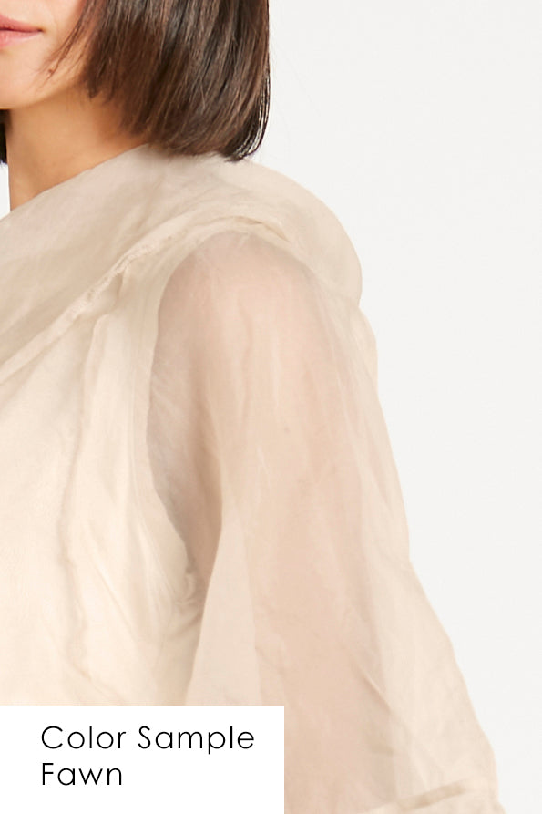 Organza Jackie O Top