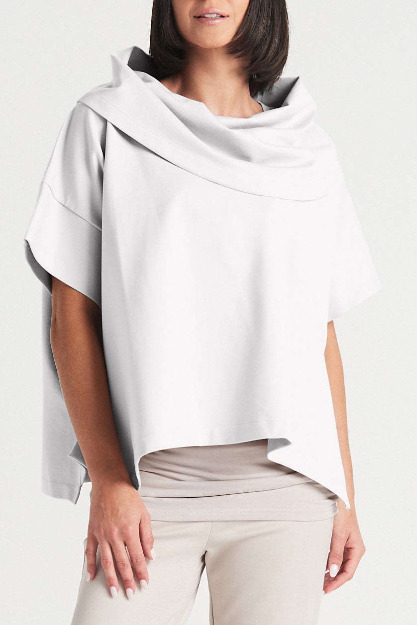 Scuba Drape Neck Top