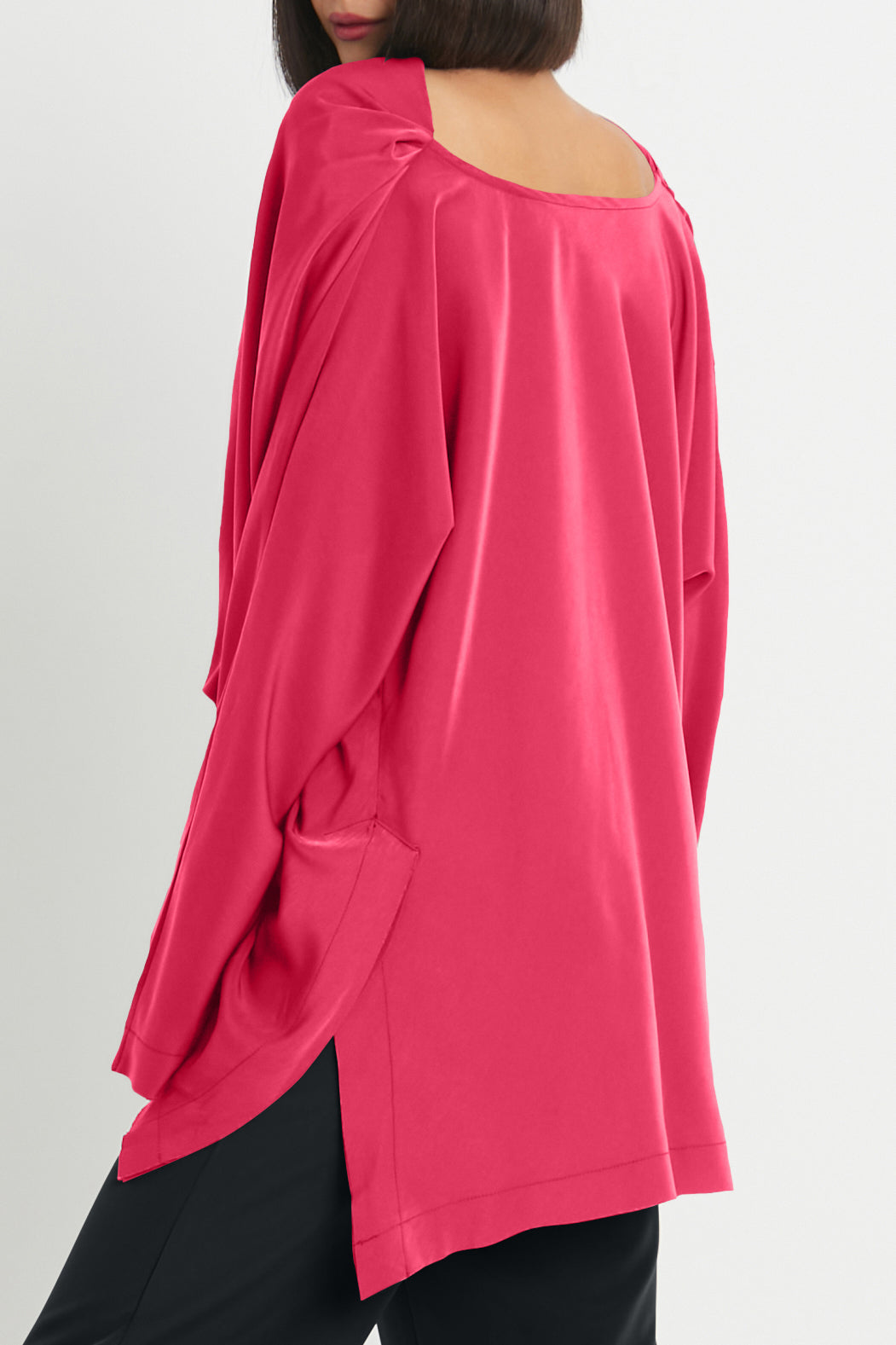 Peachskin Drape Tunic