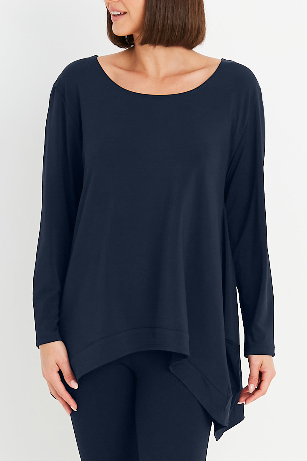 Matte Jersey Elegant Tunic