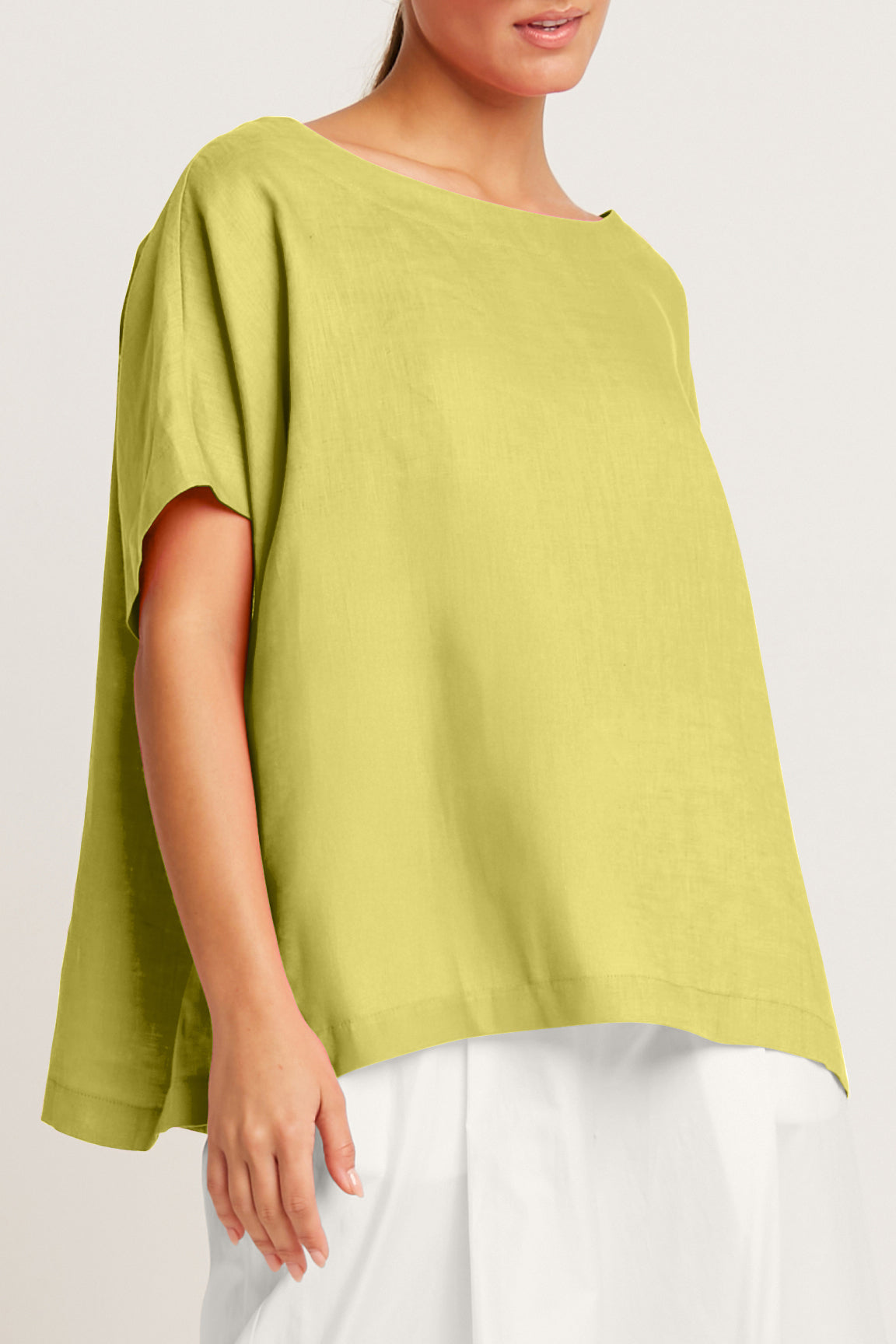 Handkerchief Linen Butterfly Tee