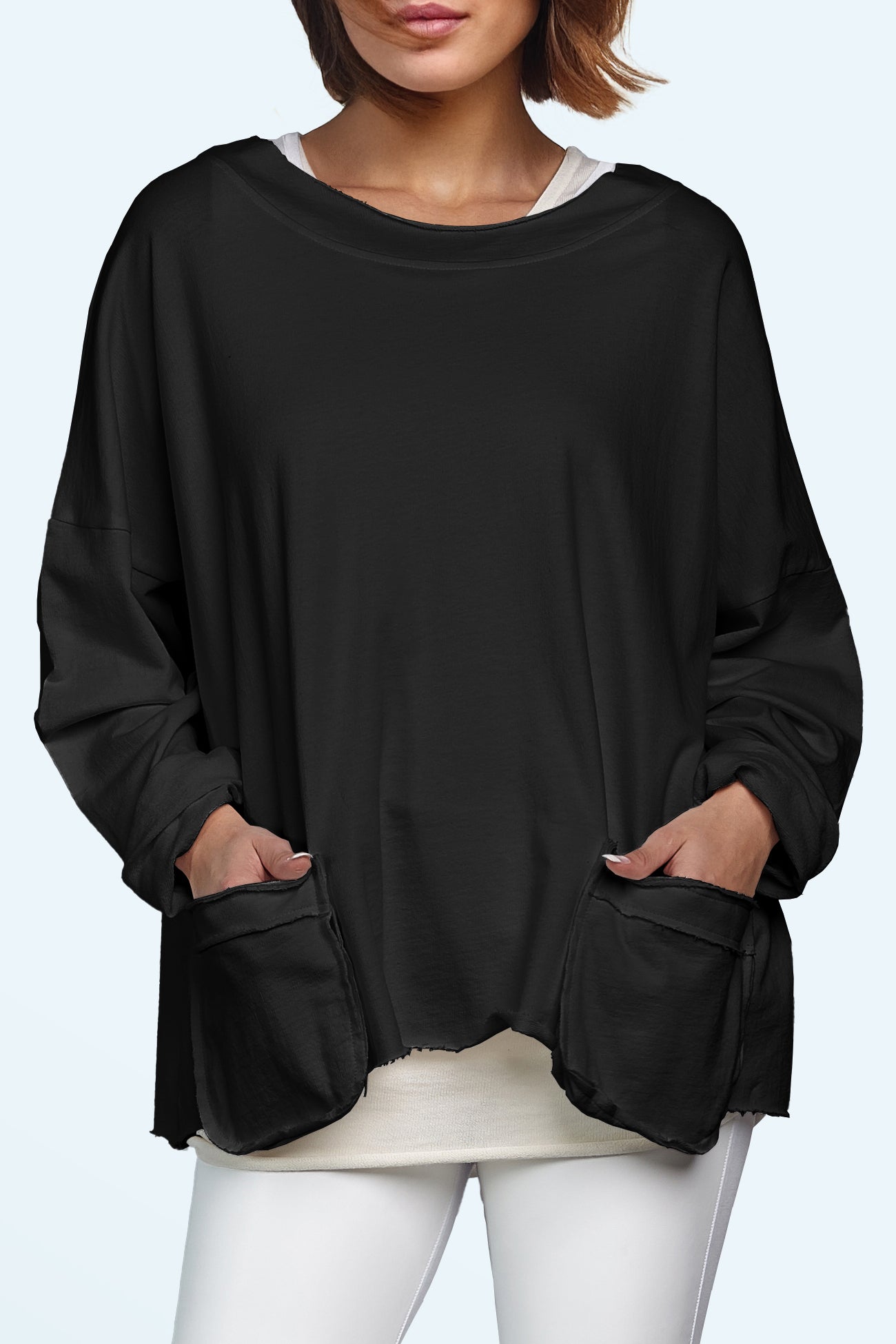 French Terry 2 Pocket Top