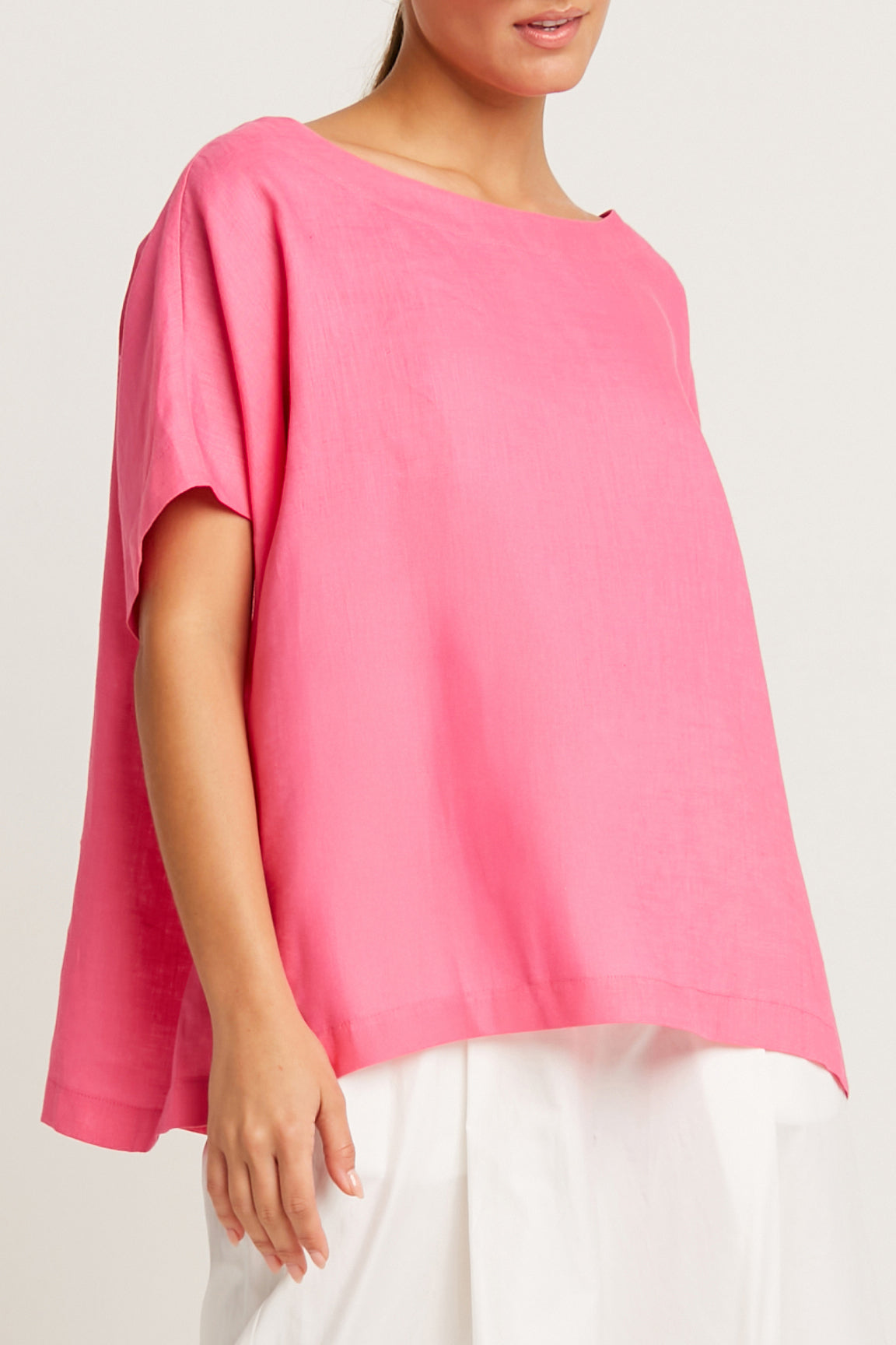 Handkerchief Linen Butterfly Tee