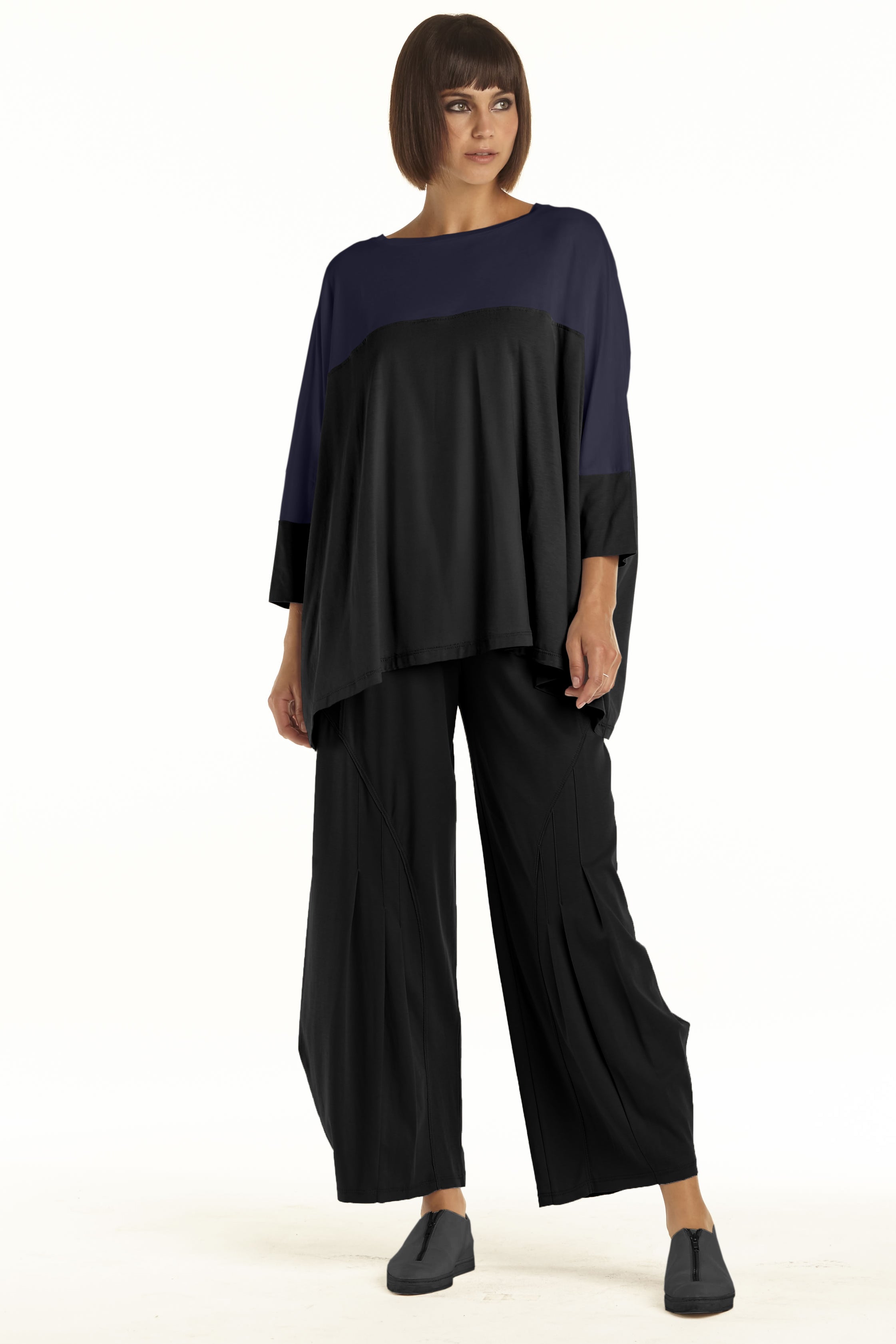 Pima Cotton Half & Half Tee