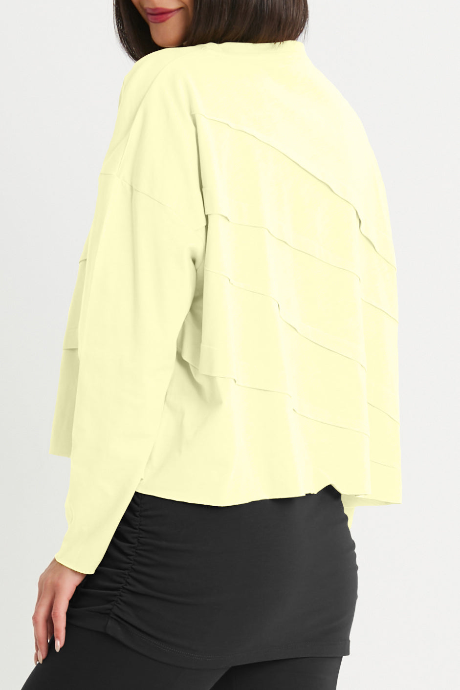 Pima Cotton Mini Tucked Tee