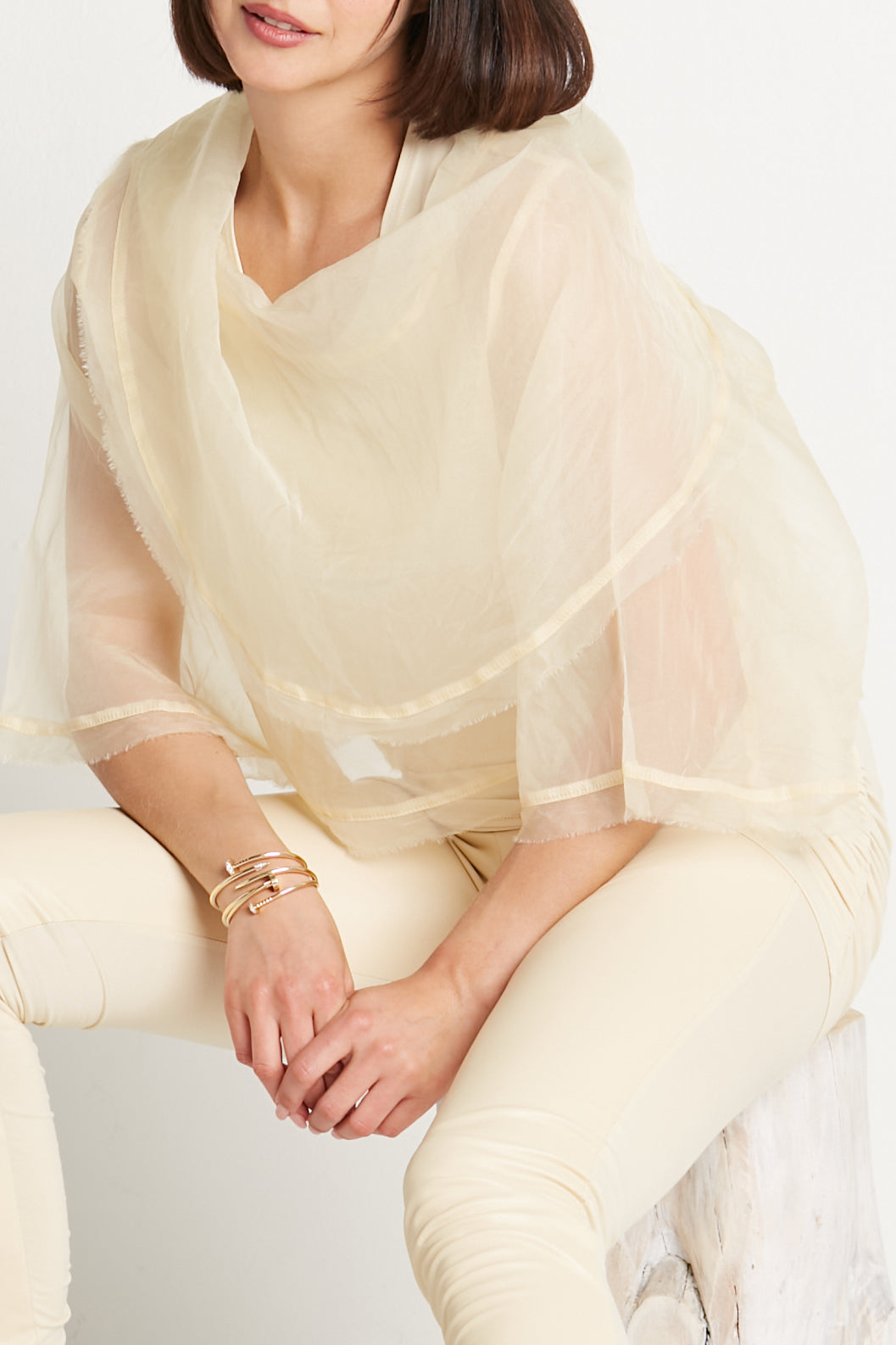 Organza Jackie O Top