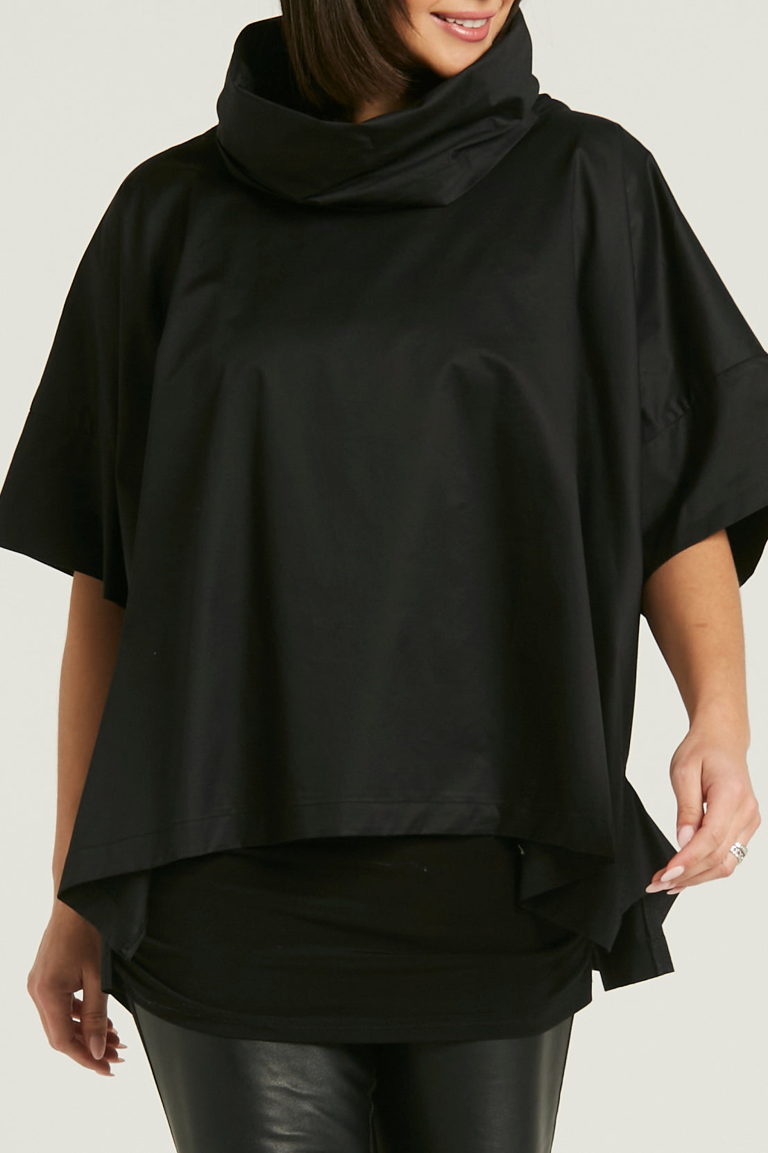 Cotton New Cowl Neck Top