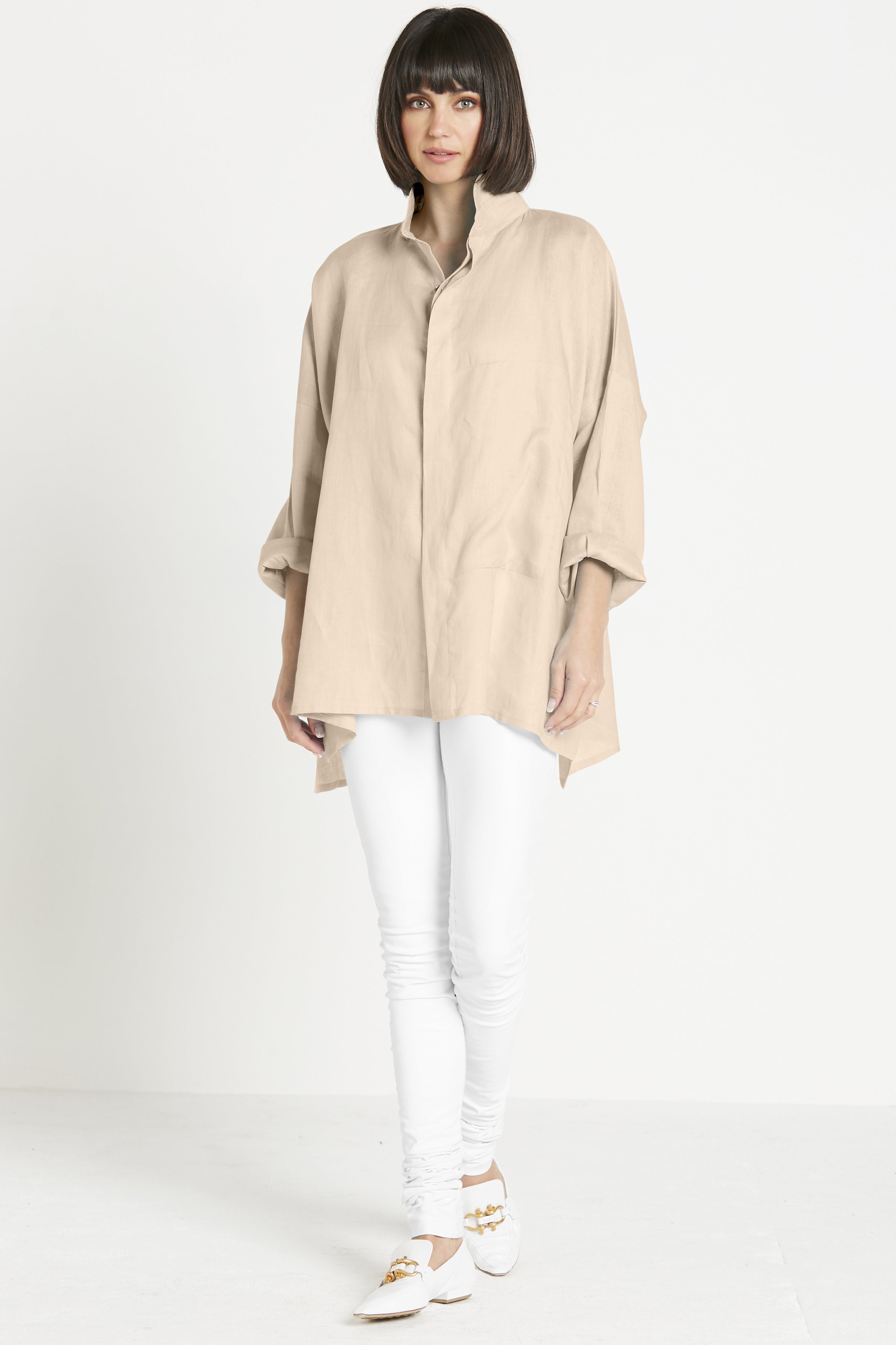 Handkerchief Linen Signature Shirt