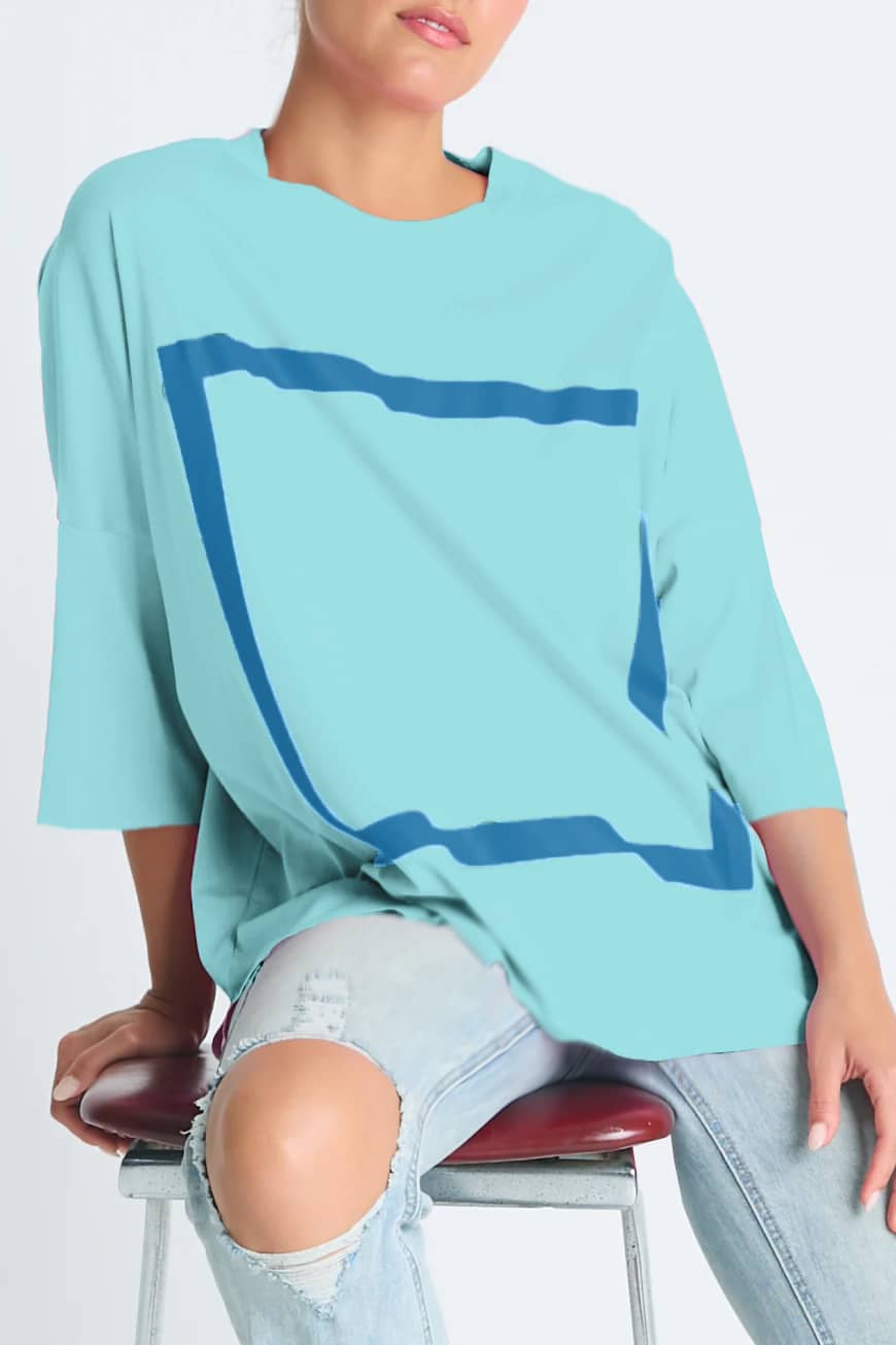 Pima Cotton Squared Off Tee