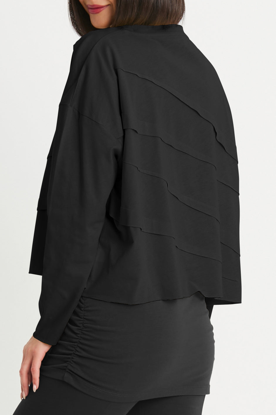 Pima Cotton Mini Tucked T