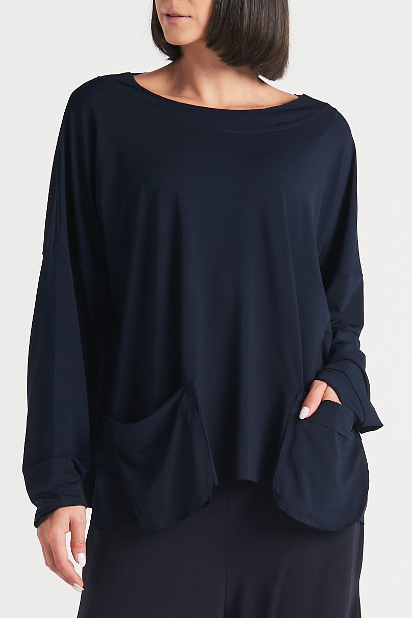 Matte Jersey 2 Pocket Top