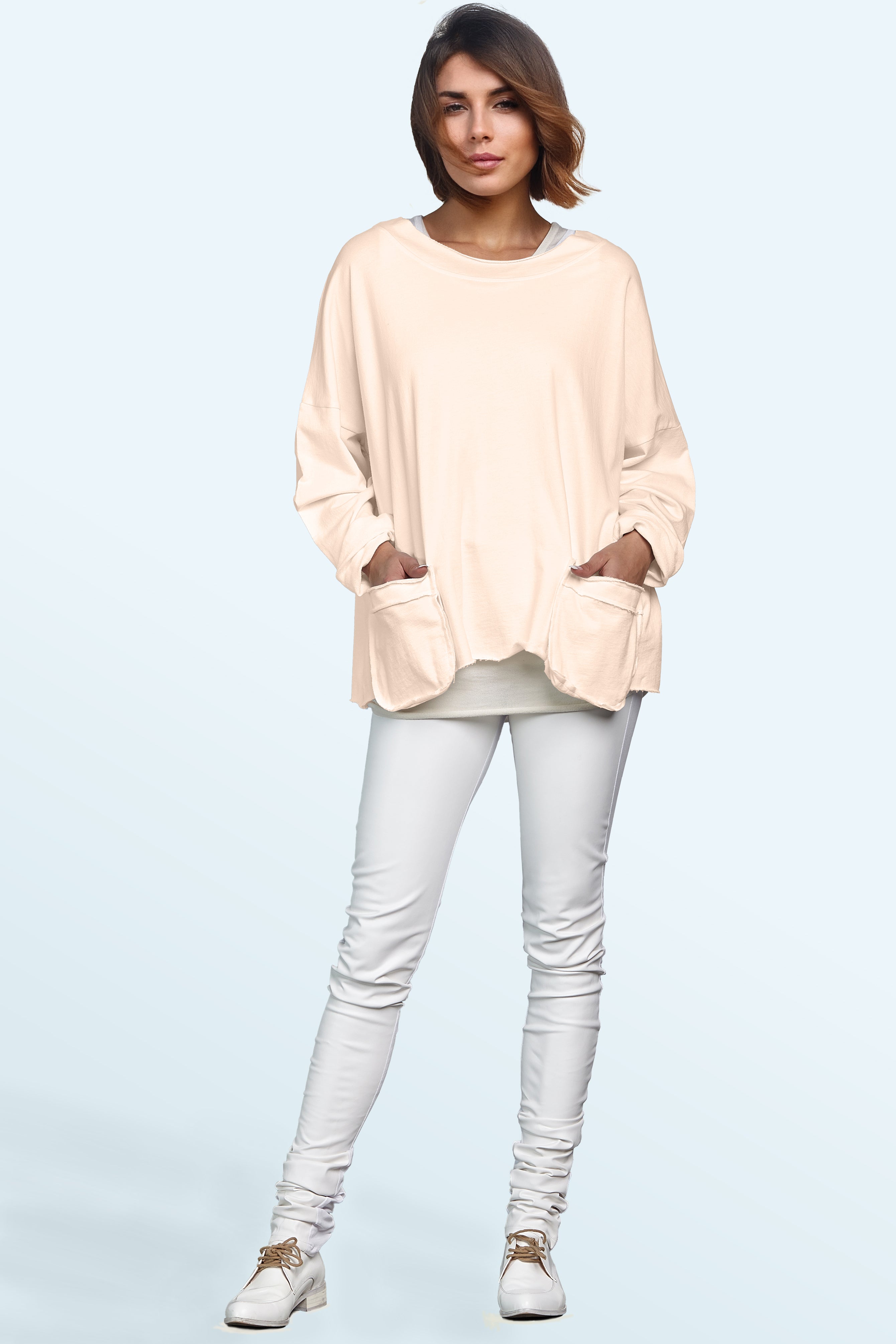 French Terry 2 Pocket Top