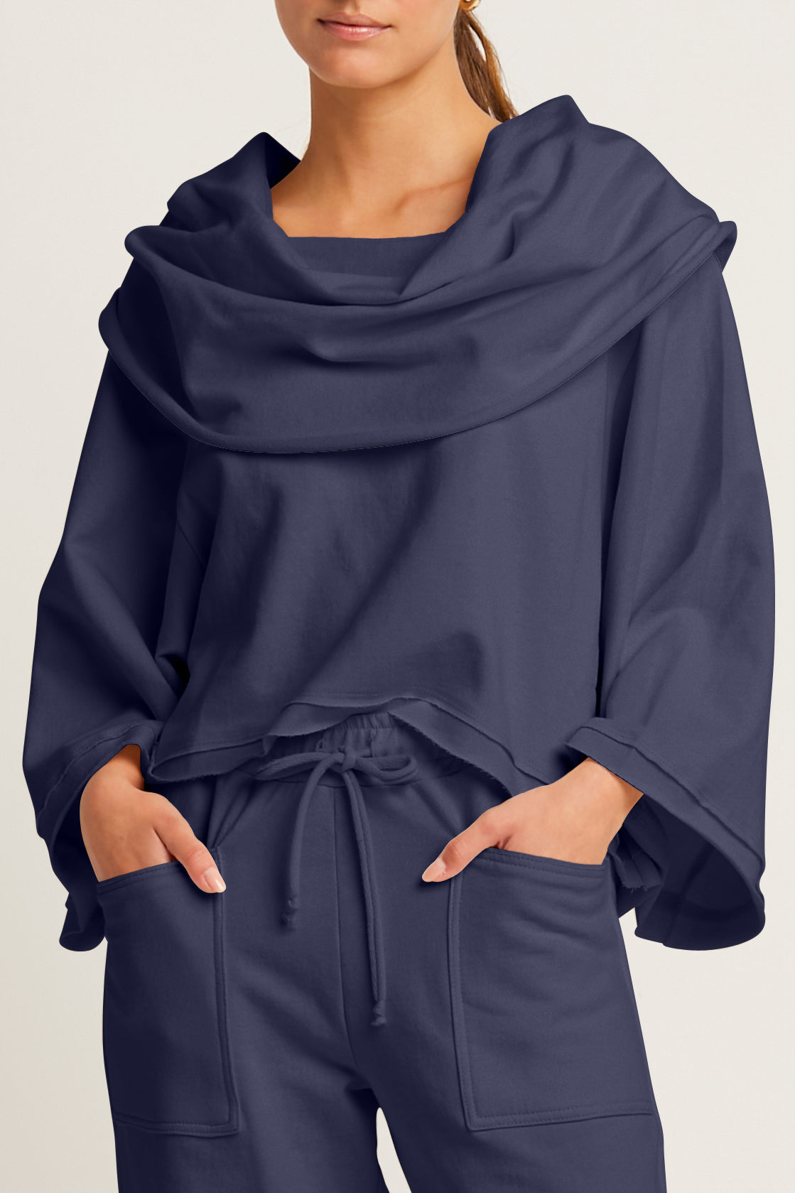 French Terry Jackie O Top