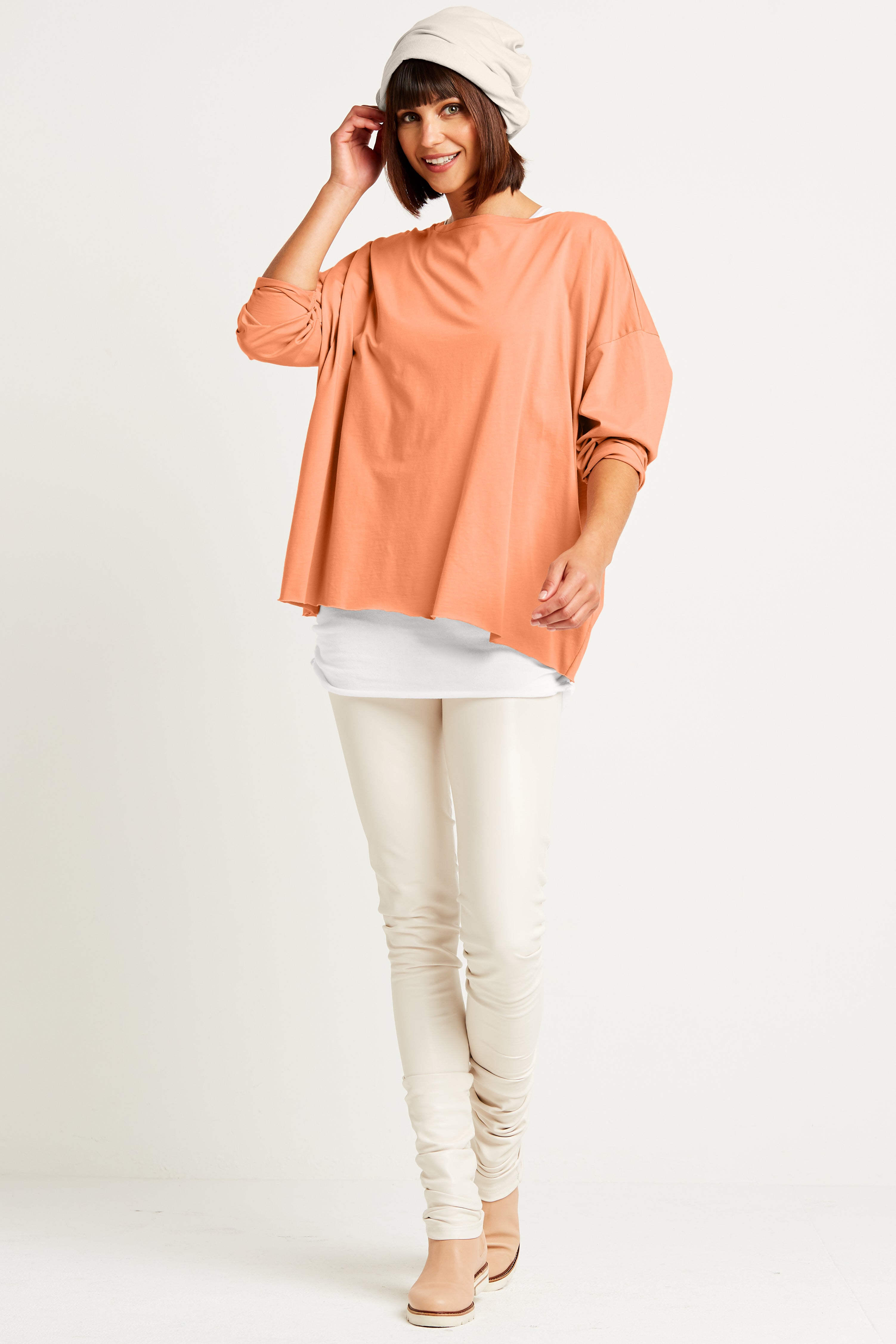 Pima Cotton Luxury Boxy T