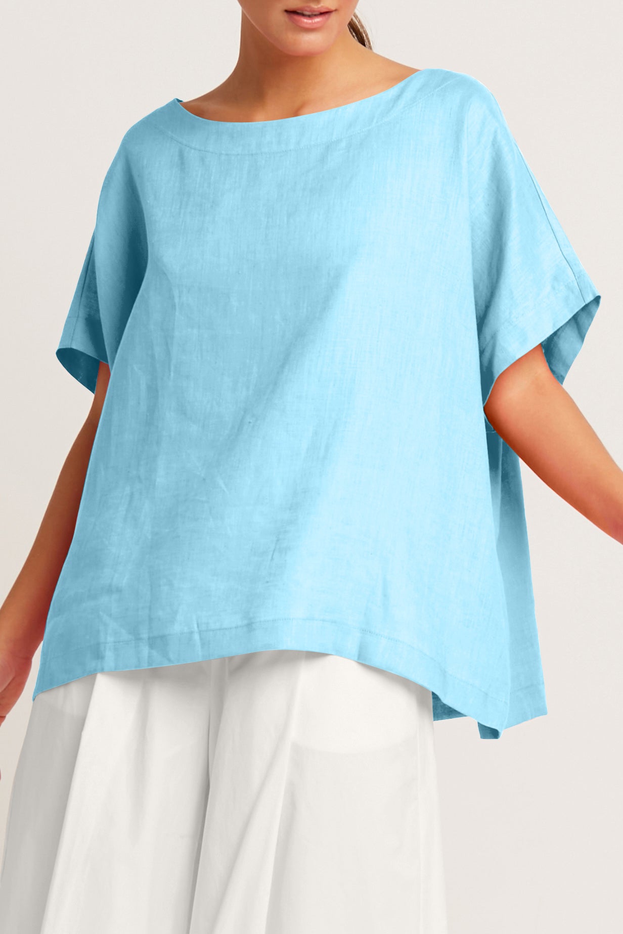 Handkerchief Linen Butterfly Tee