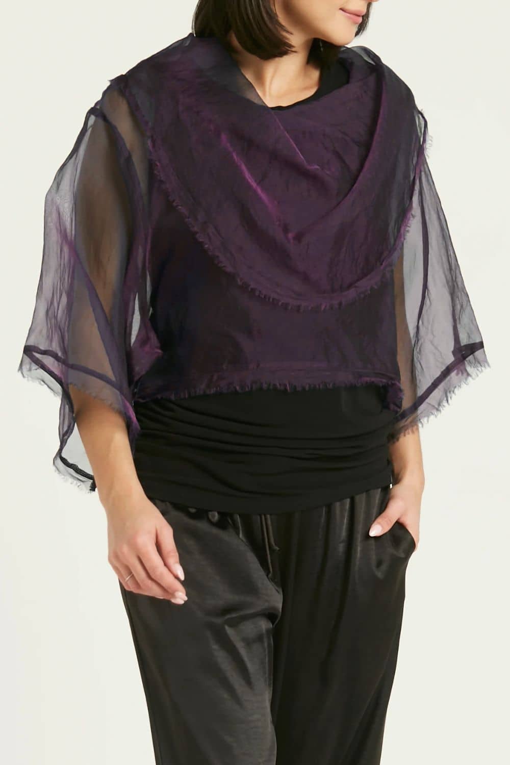 Organza Jackie O Top