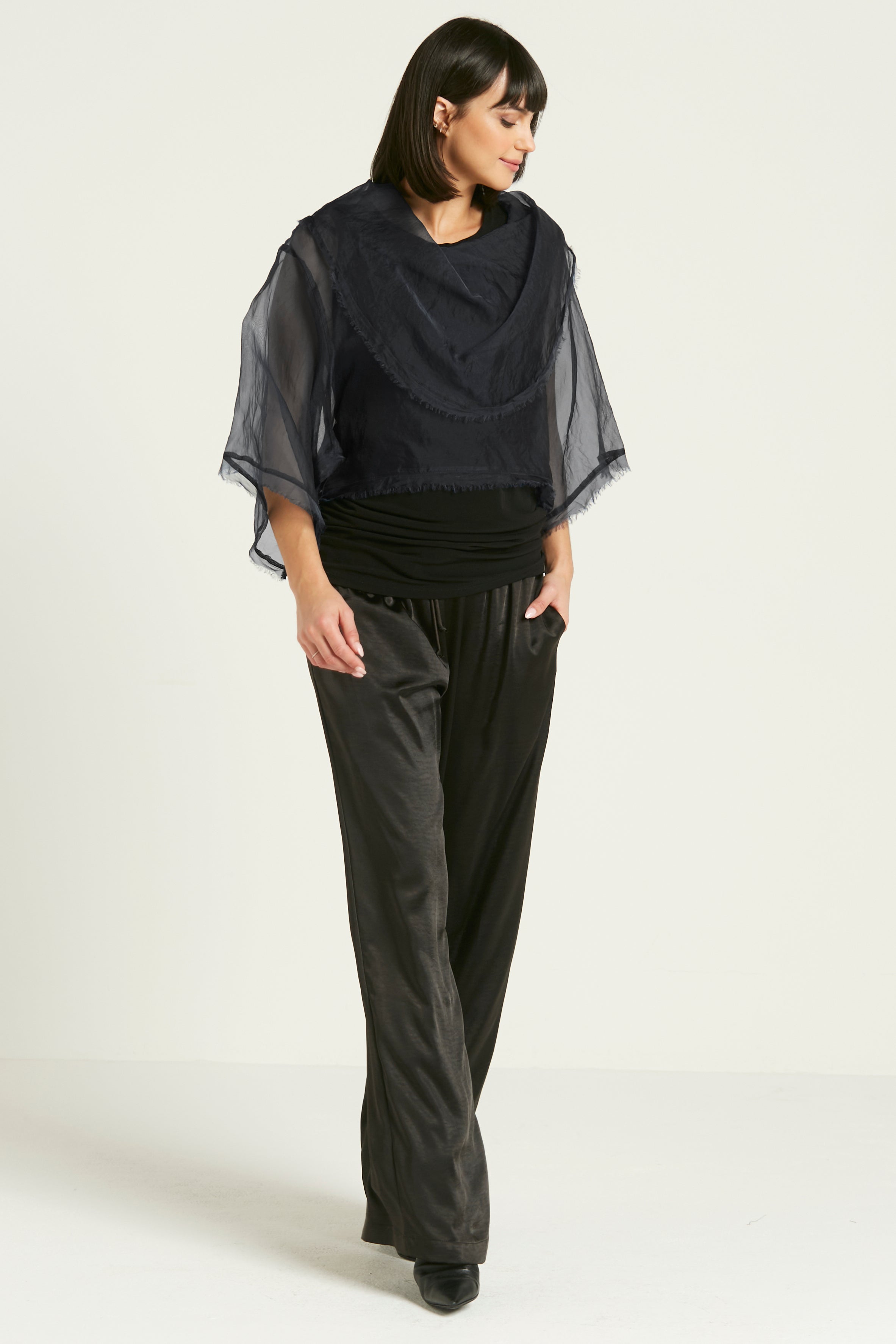 Organza Jackie O Top