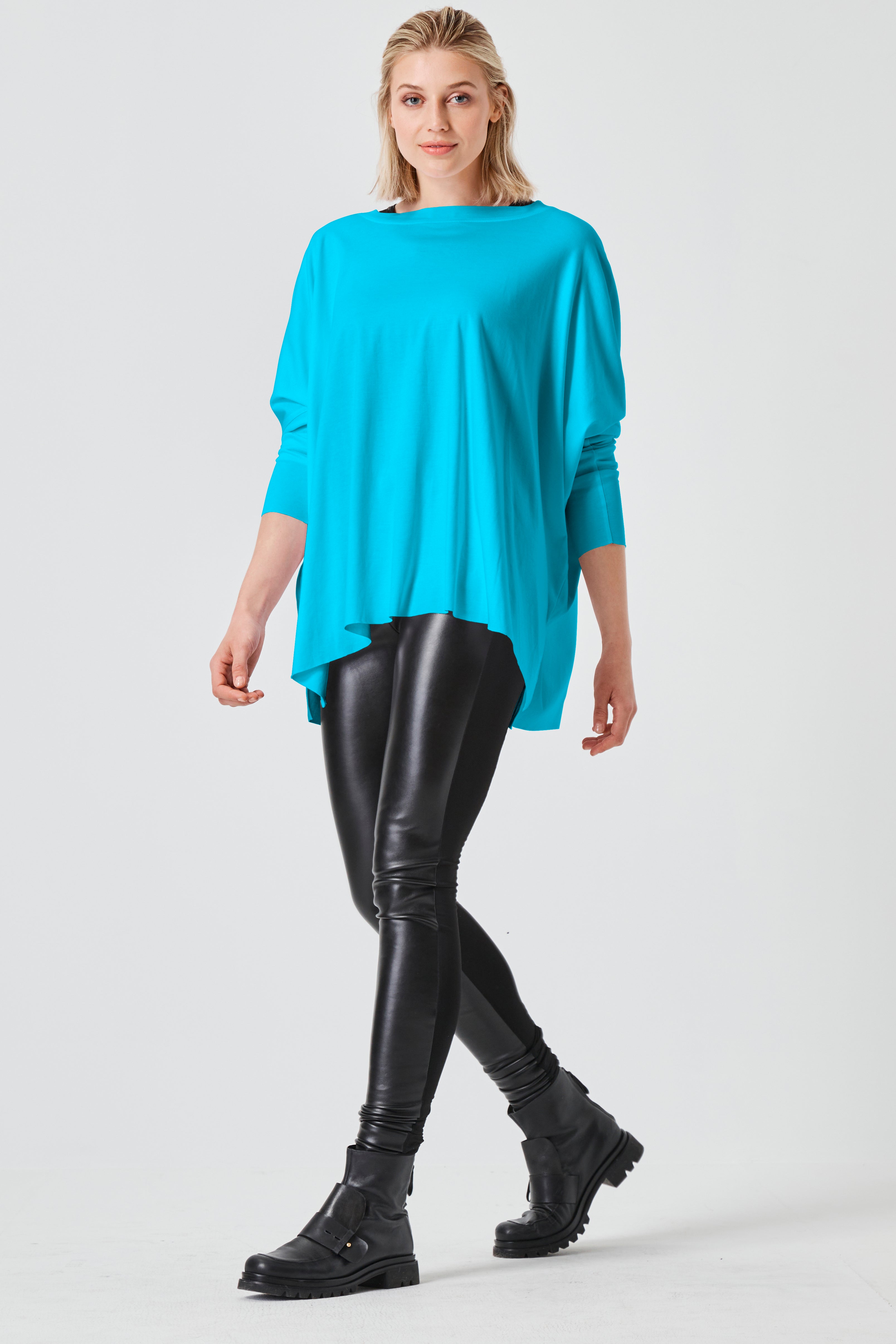 Pima Cotton Crew Swing Tee