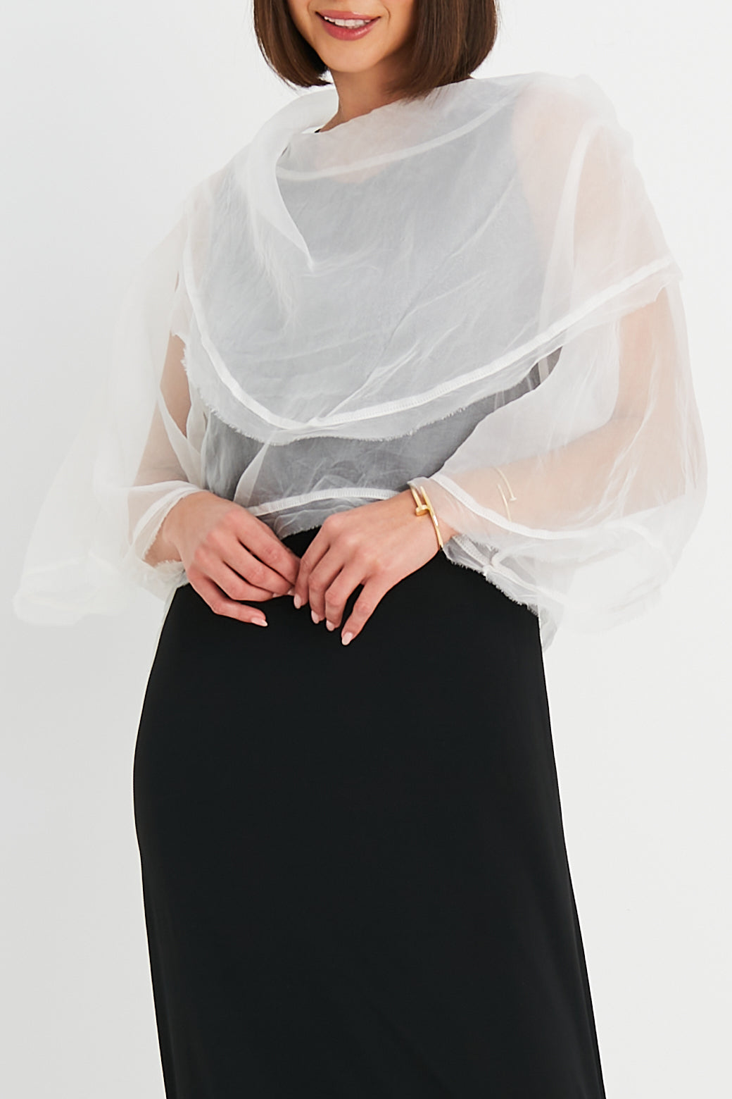 Organza Jackie O Top