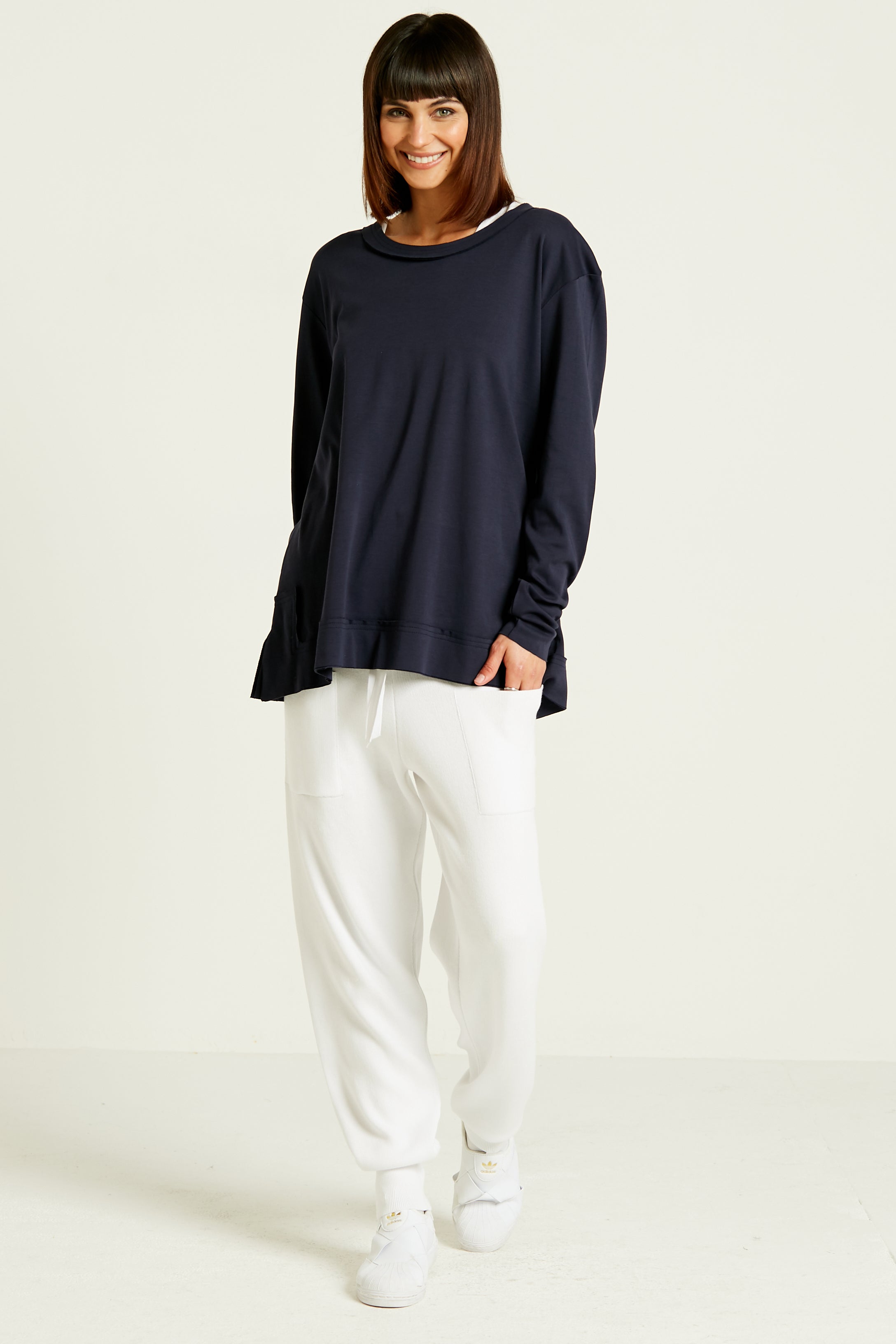 Pima Cotton Detail Tee