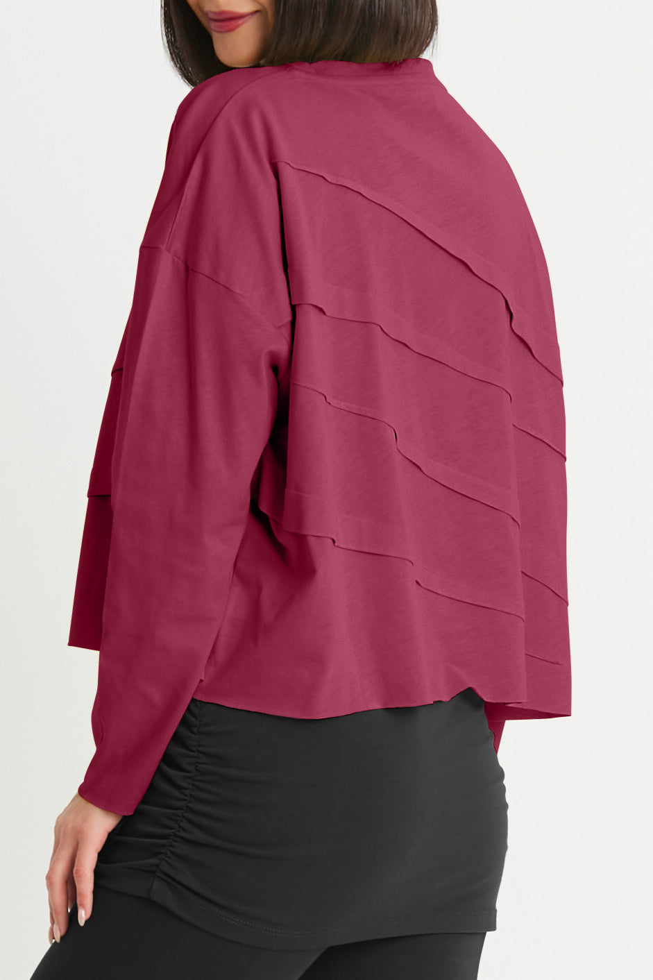 Pima Cotton Mini Tucked Tee