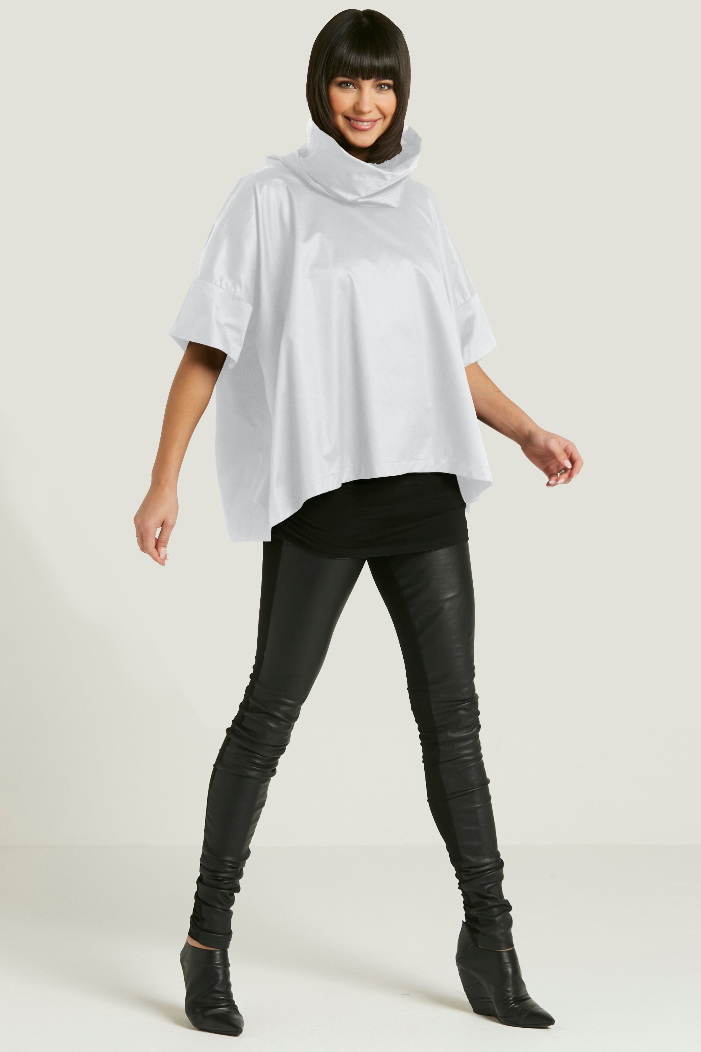 Cotton New Cowl Neck Top