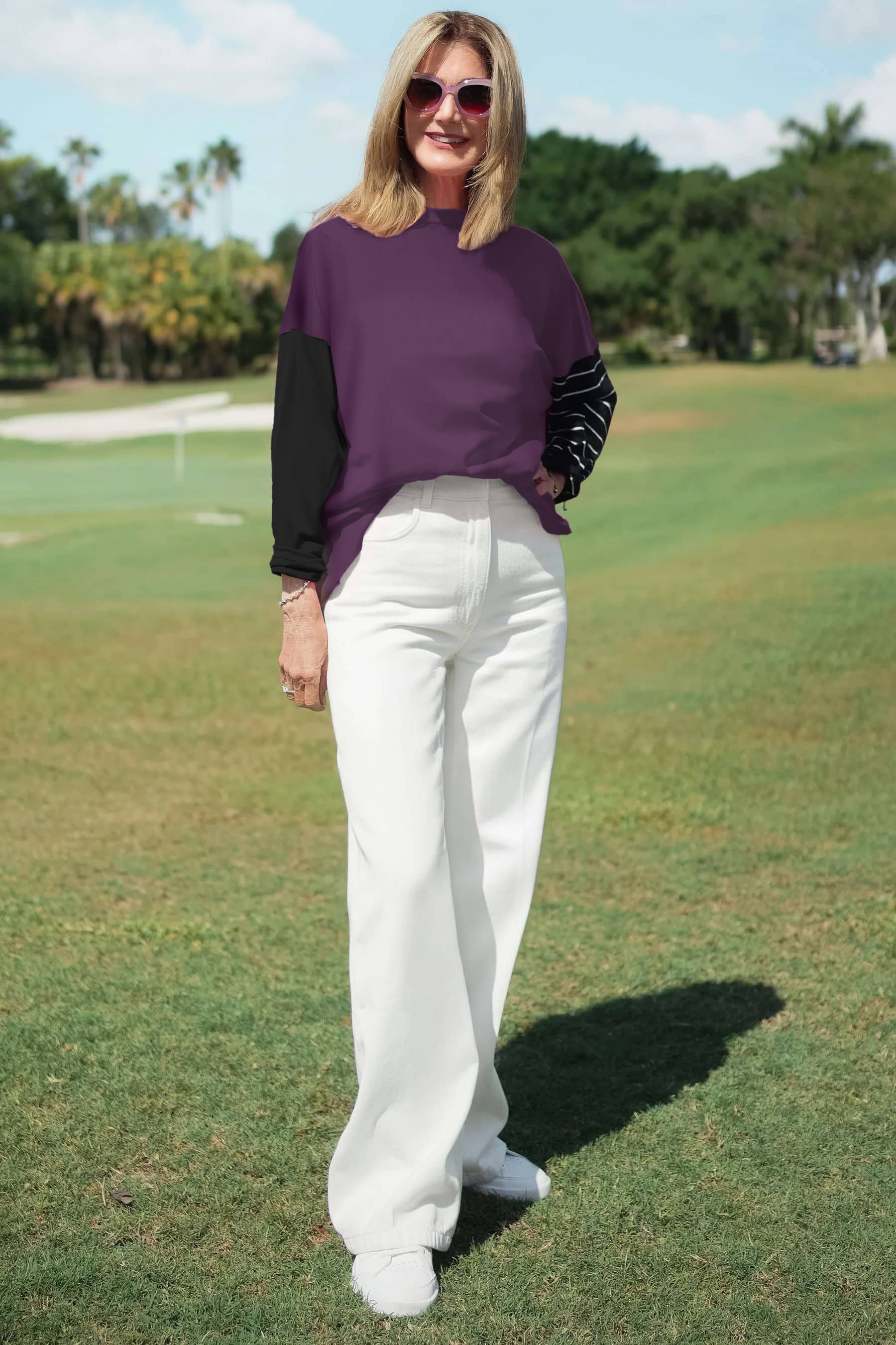 Pima Cotton Mixed Up Boxy T