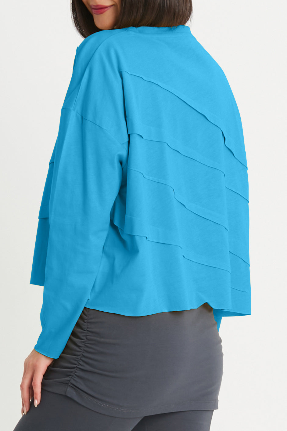 Pima Cotton Mini Tucked Tee