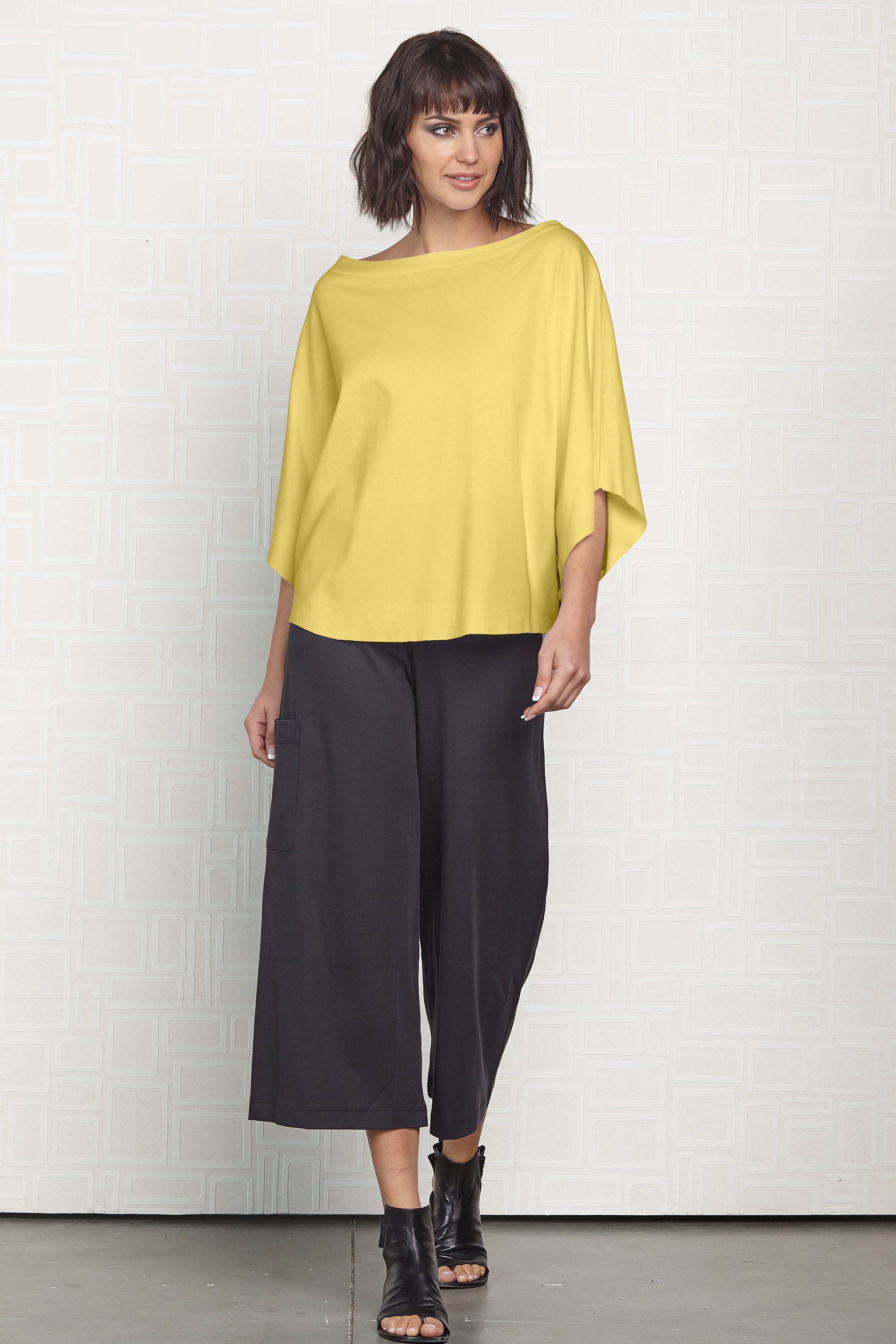 Pima Cotton Luxury Bateau Tee