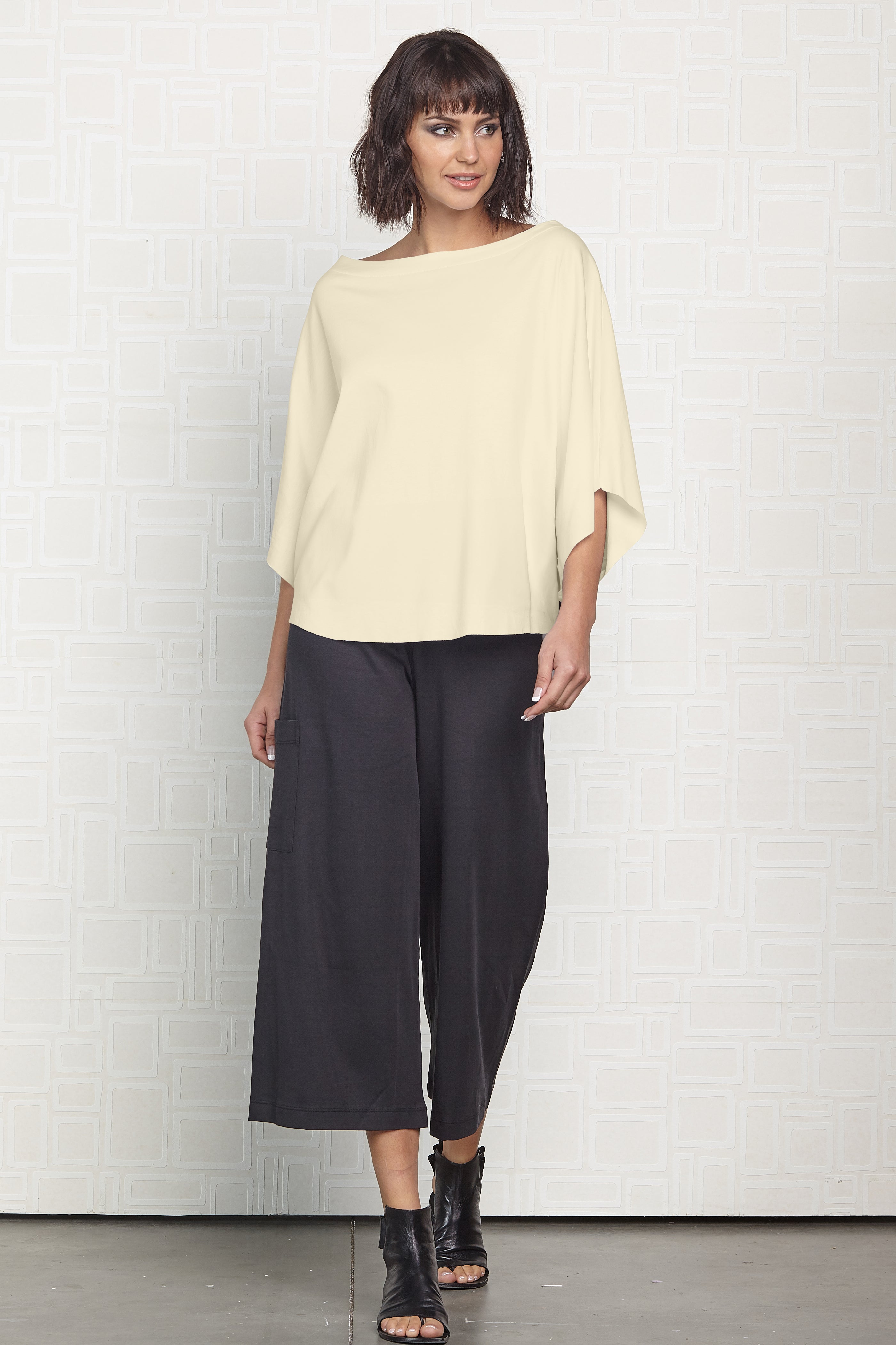 Pima Cotton Luxury Bateau Tee