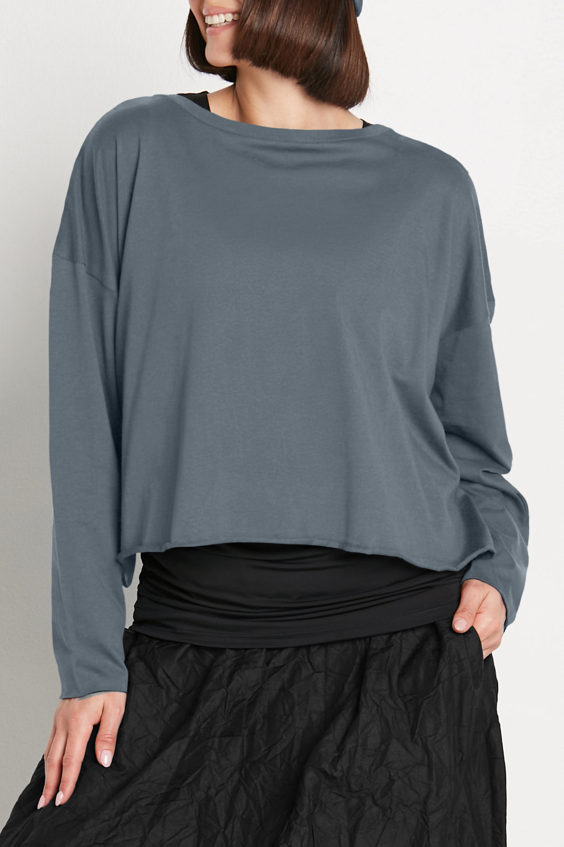 Pima Cotton Mini Luxury Boxy T