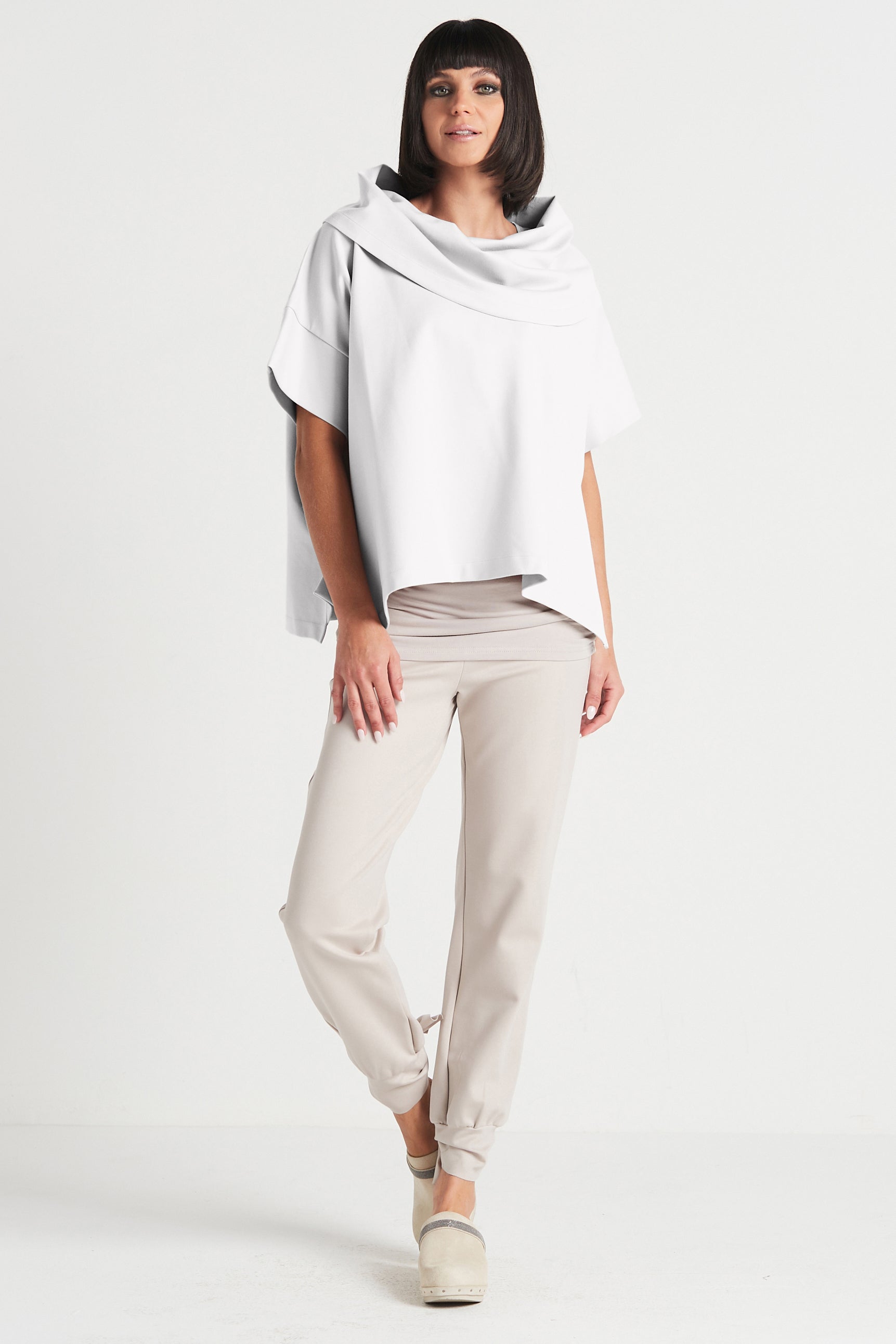 Scuba Drape Neck Top