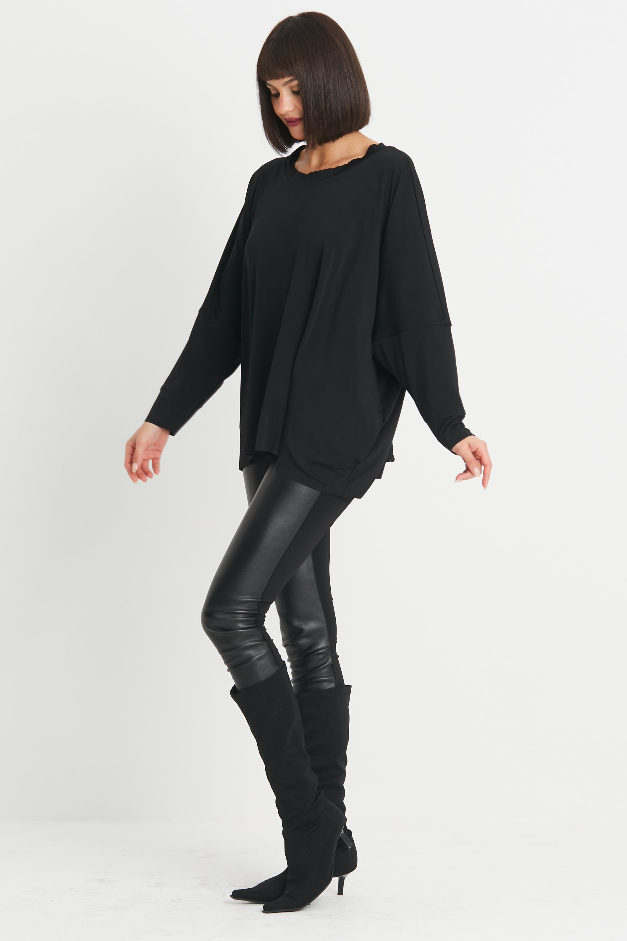 Matte Jersey Chic Top