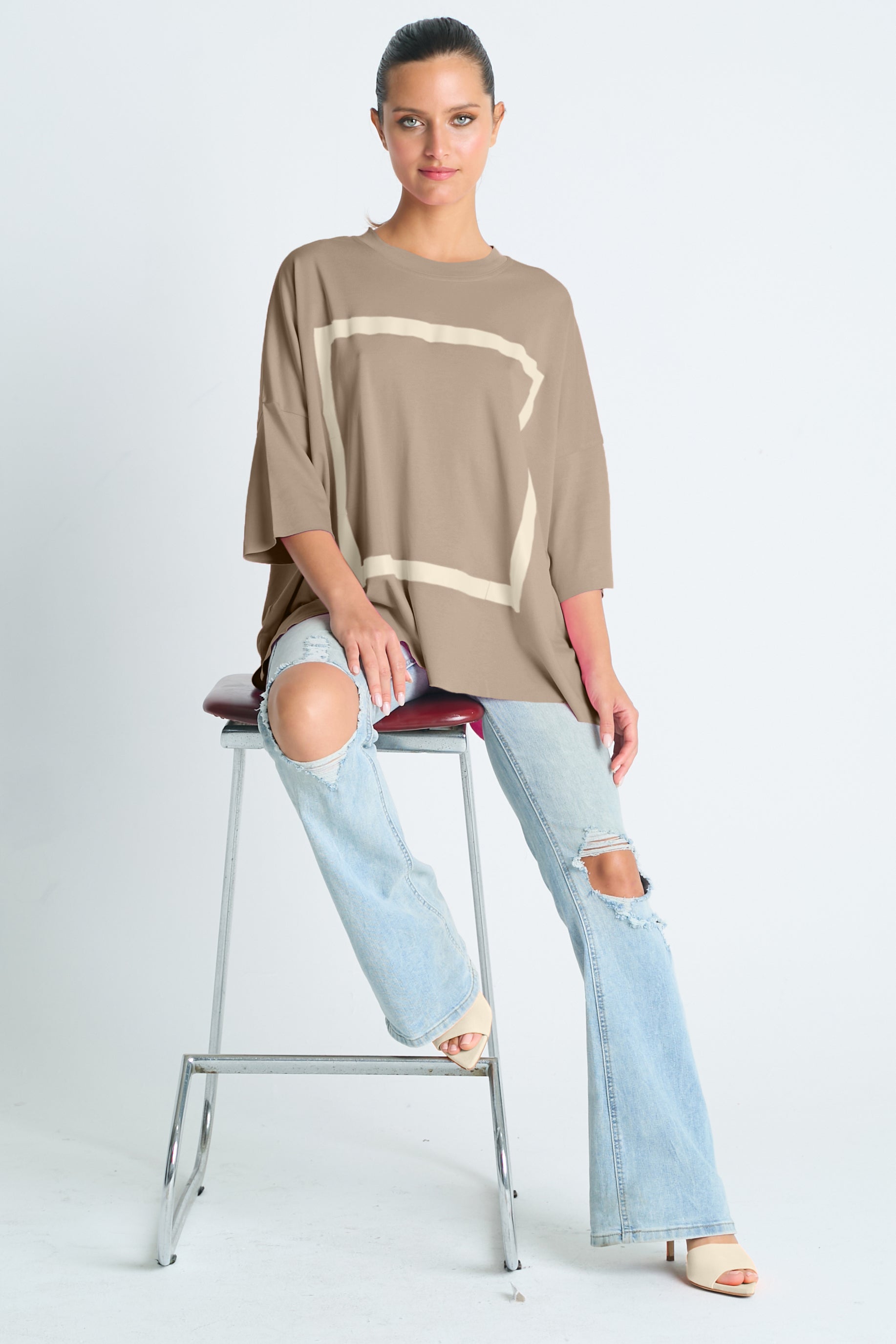 Pima Cotton Squared Off Tee