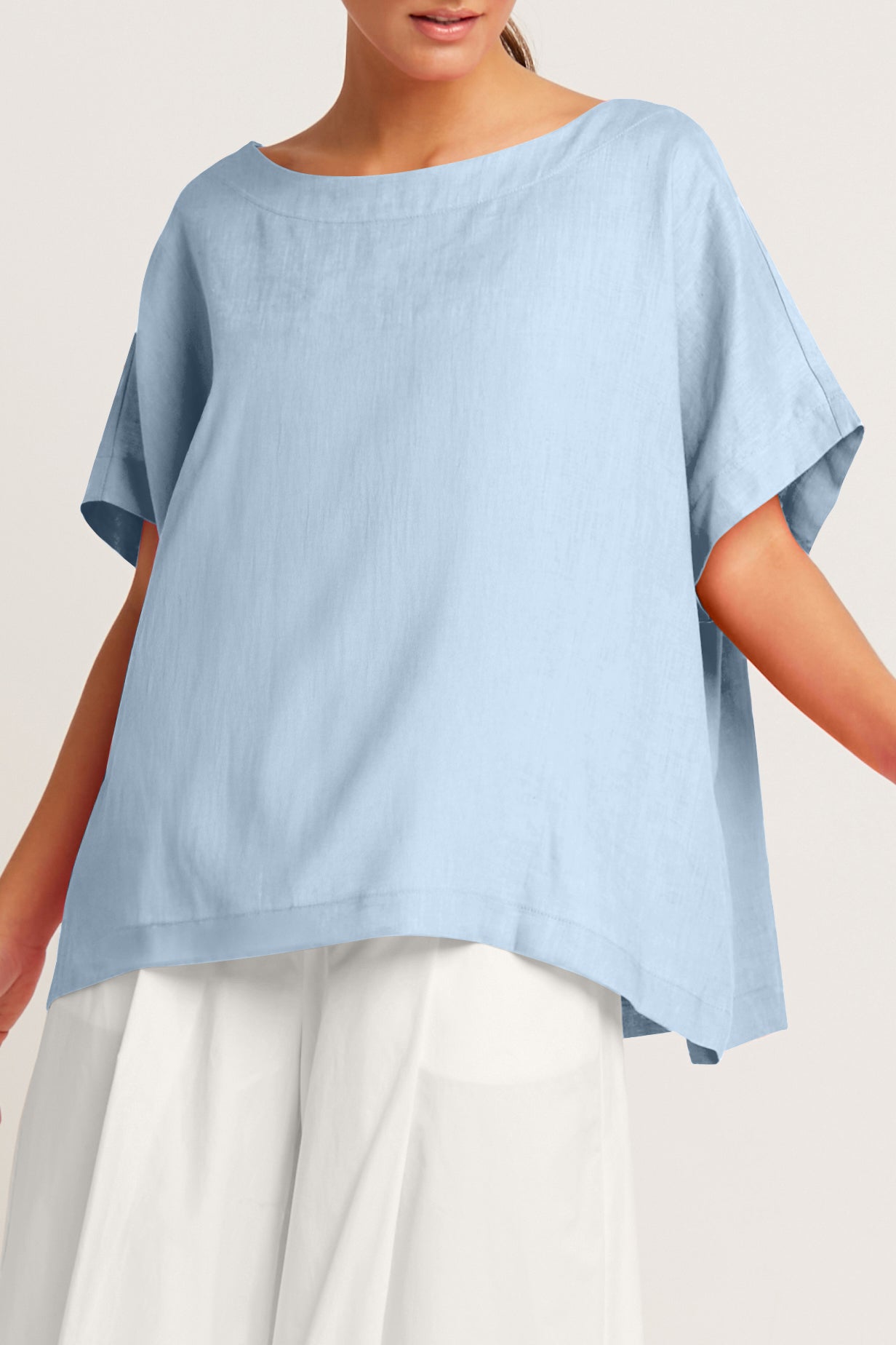 Handkerchief Linen Butterfly Tee