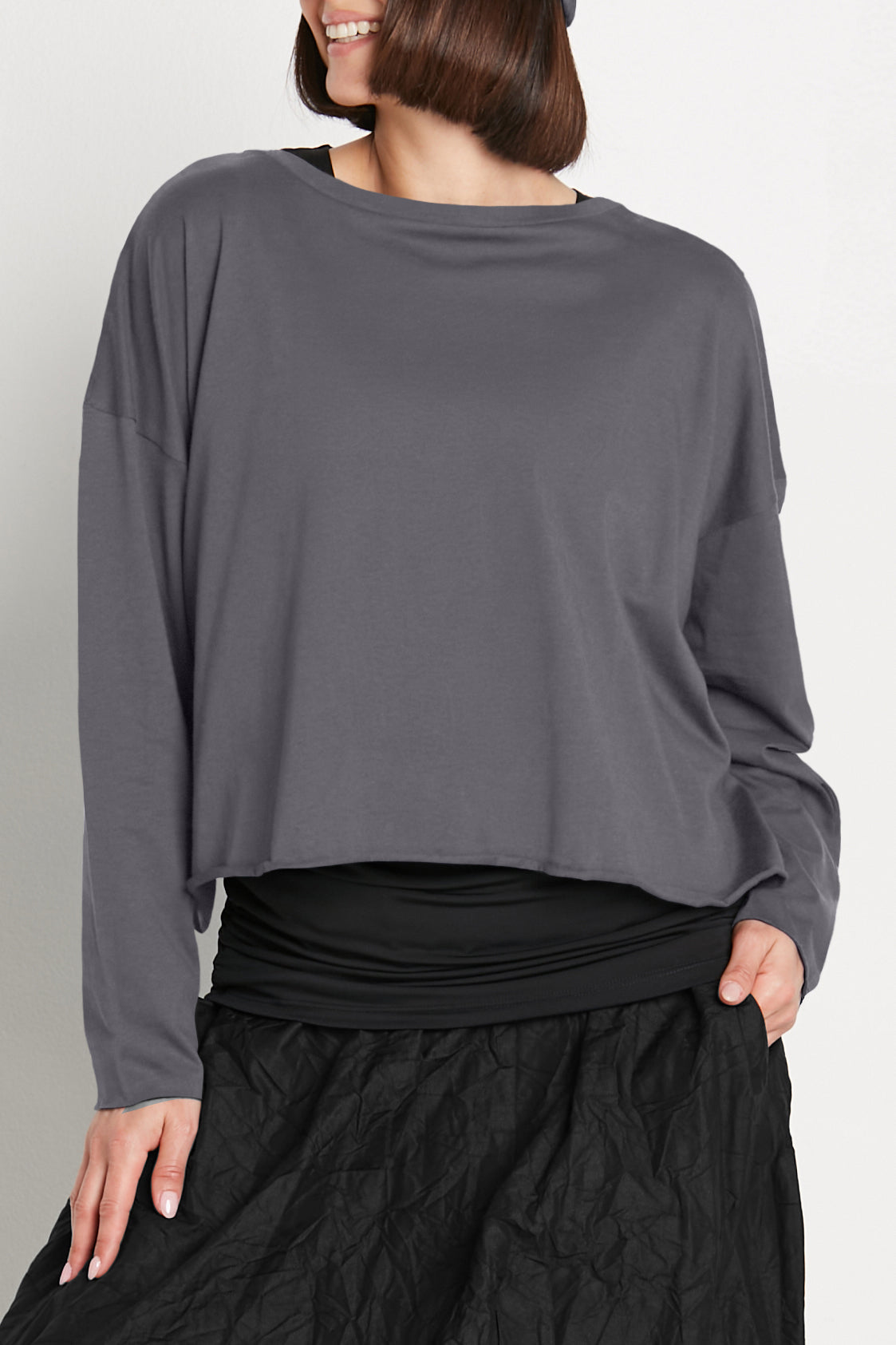 Pima Cotton Mini Luxury Boxy T