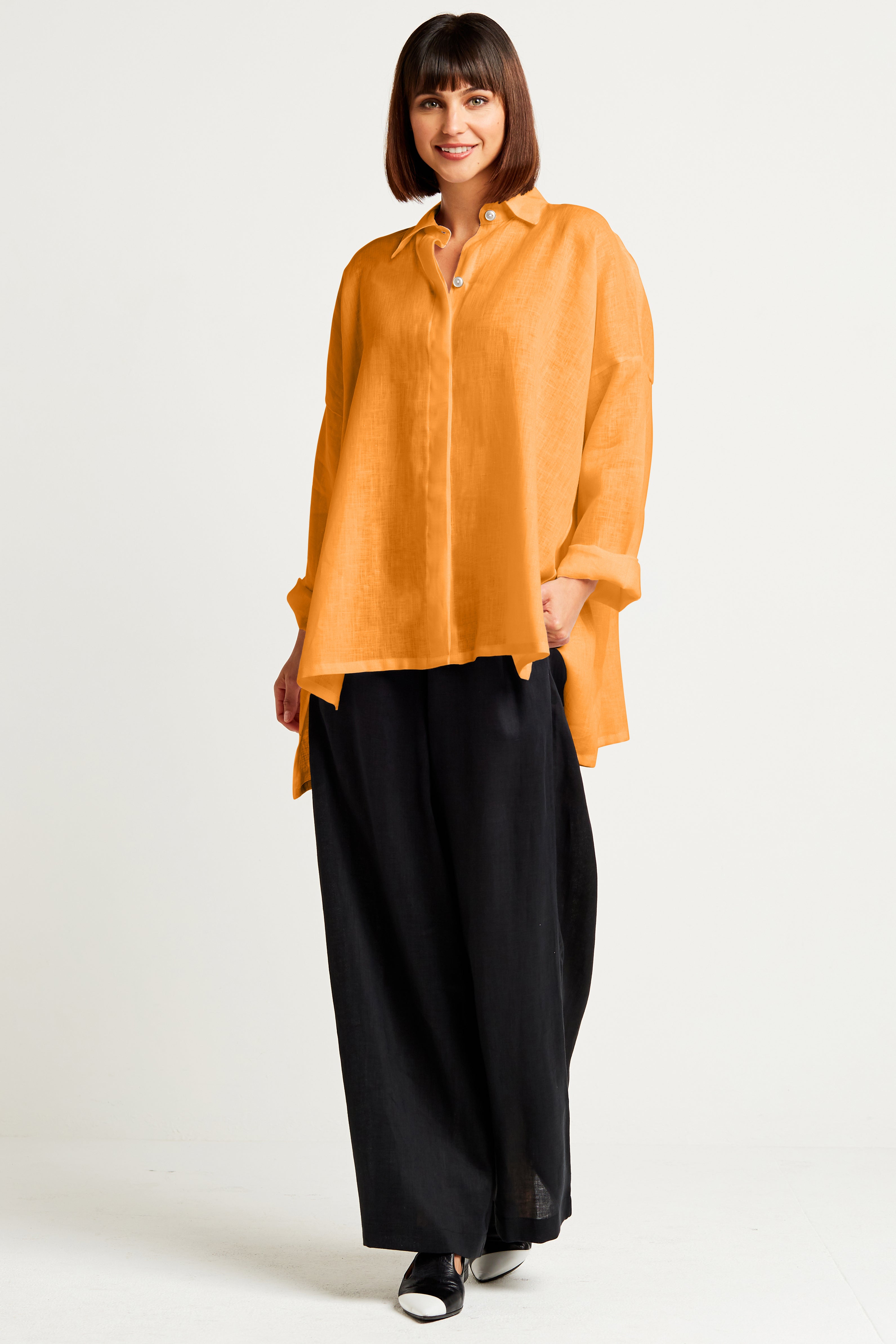 Handkerchief Linen E-Z Shirt