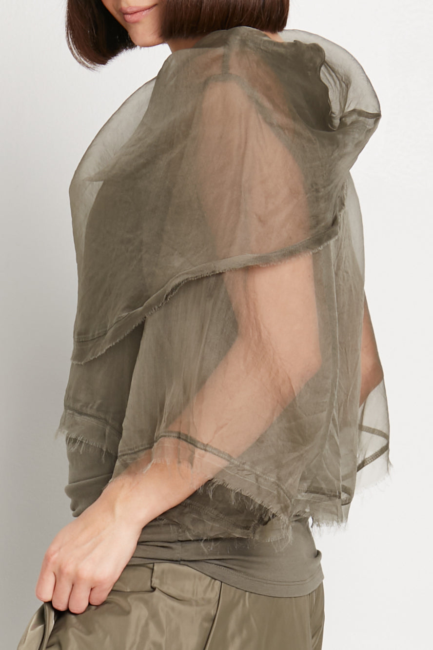 Organza Jackie O Top