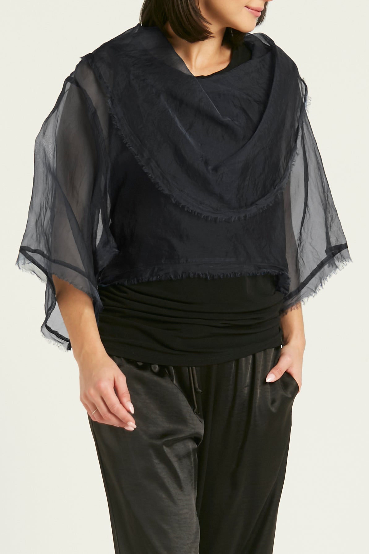 Organza Jackie O Top