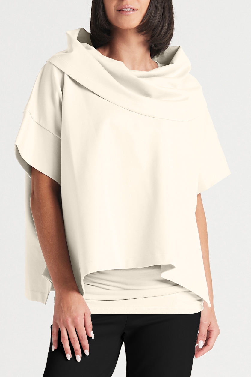 Scuba Drape Neck Top
