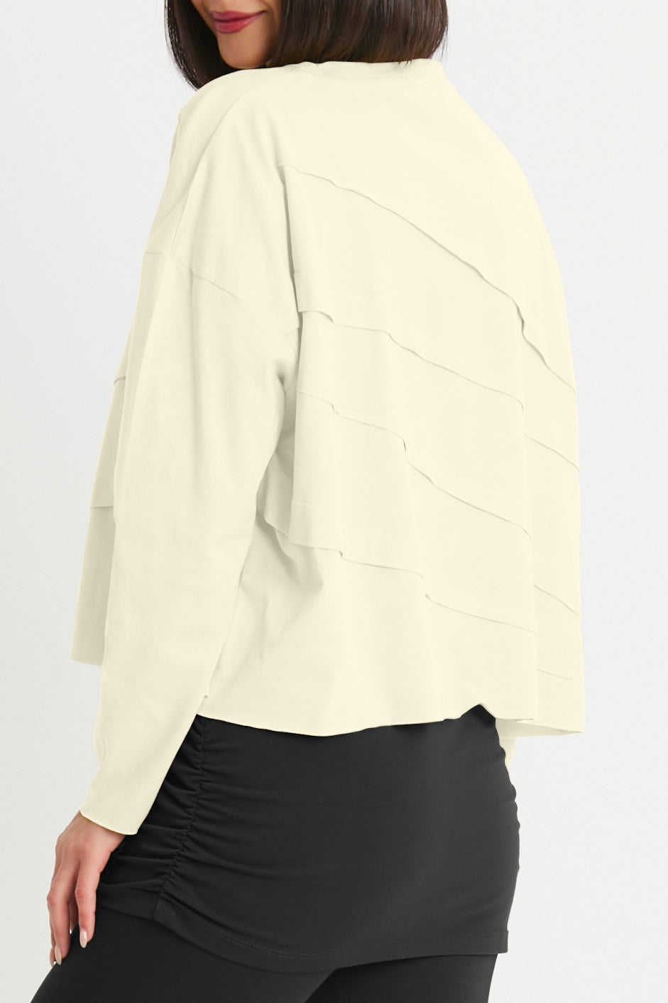 Pima Cotton Mini Tucked Tee