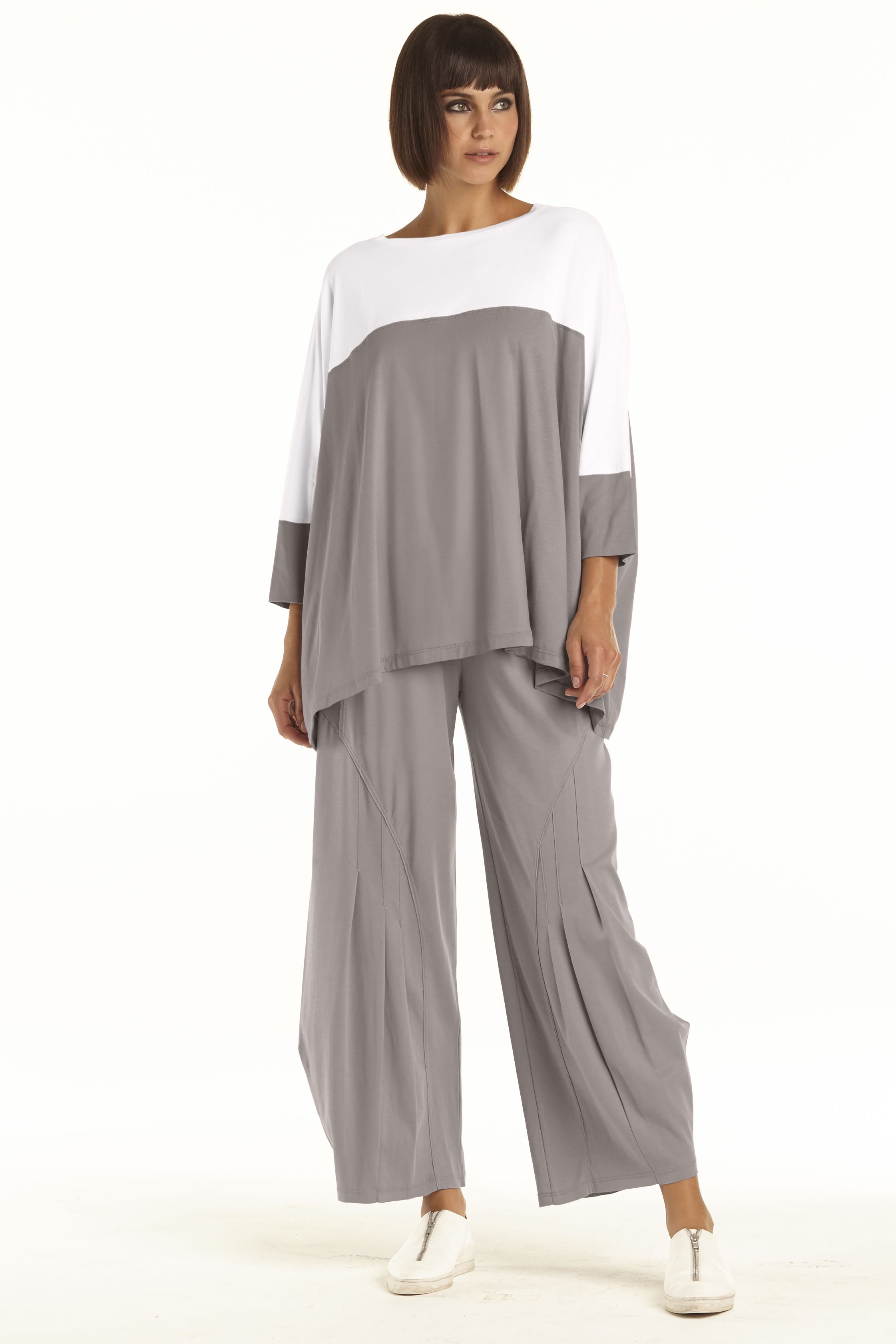 Pima Cotton Half & Half Tee