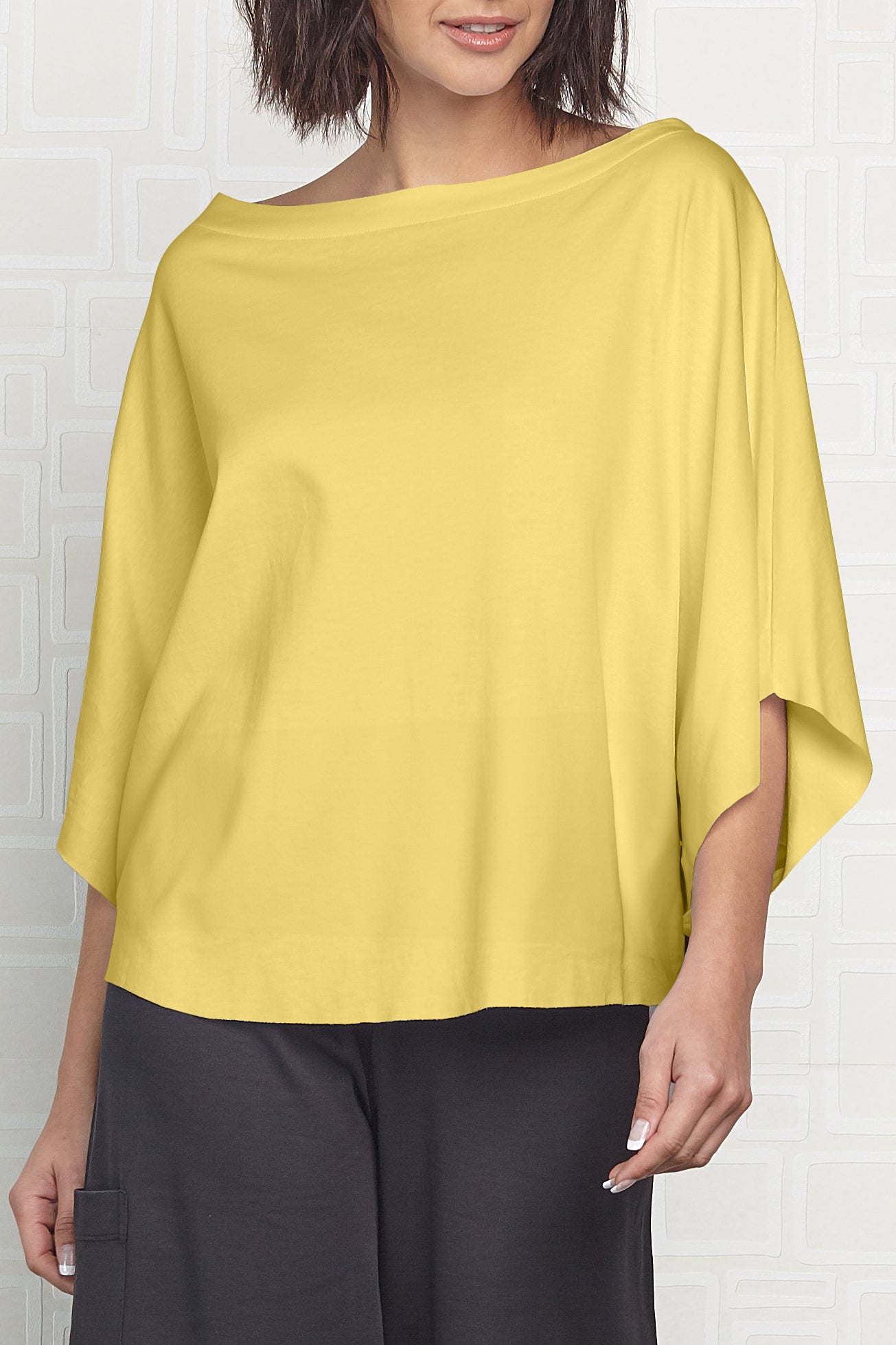 Pima Cotton Luxury Bateau Tee