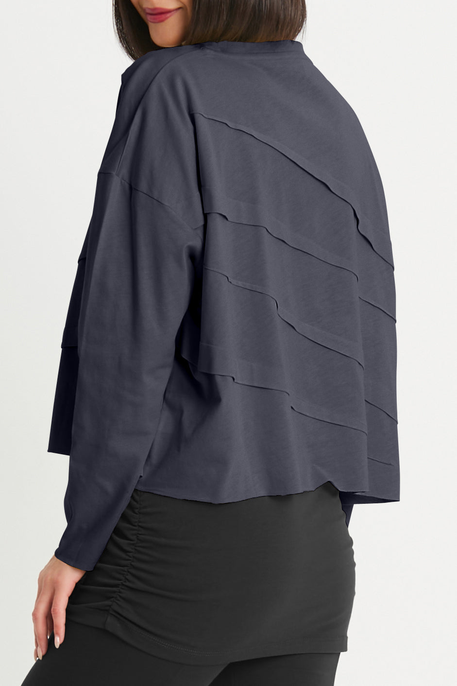 Pima Cotton Mini Tucked Tee