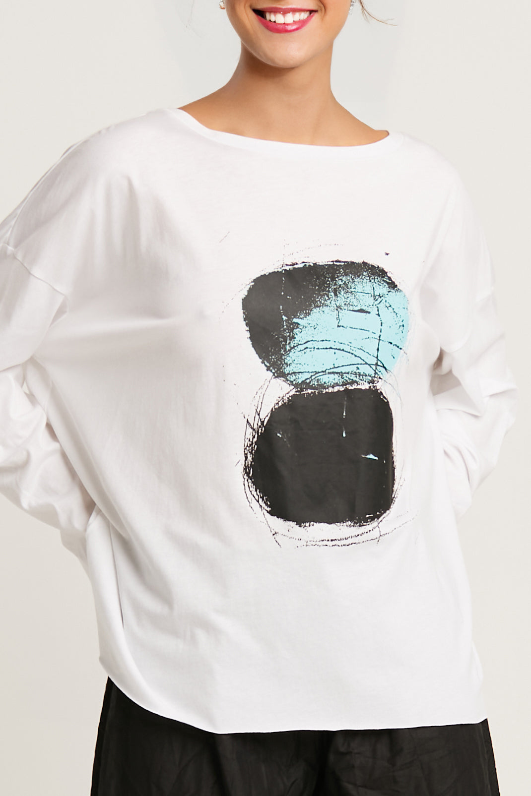 Pima Cotton Luna Luxury Boxy T