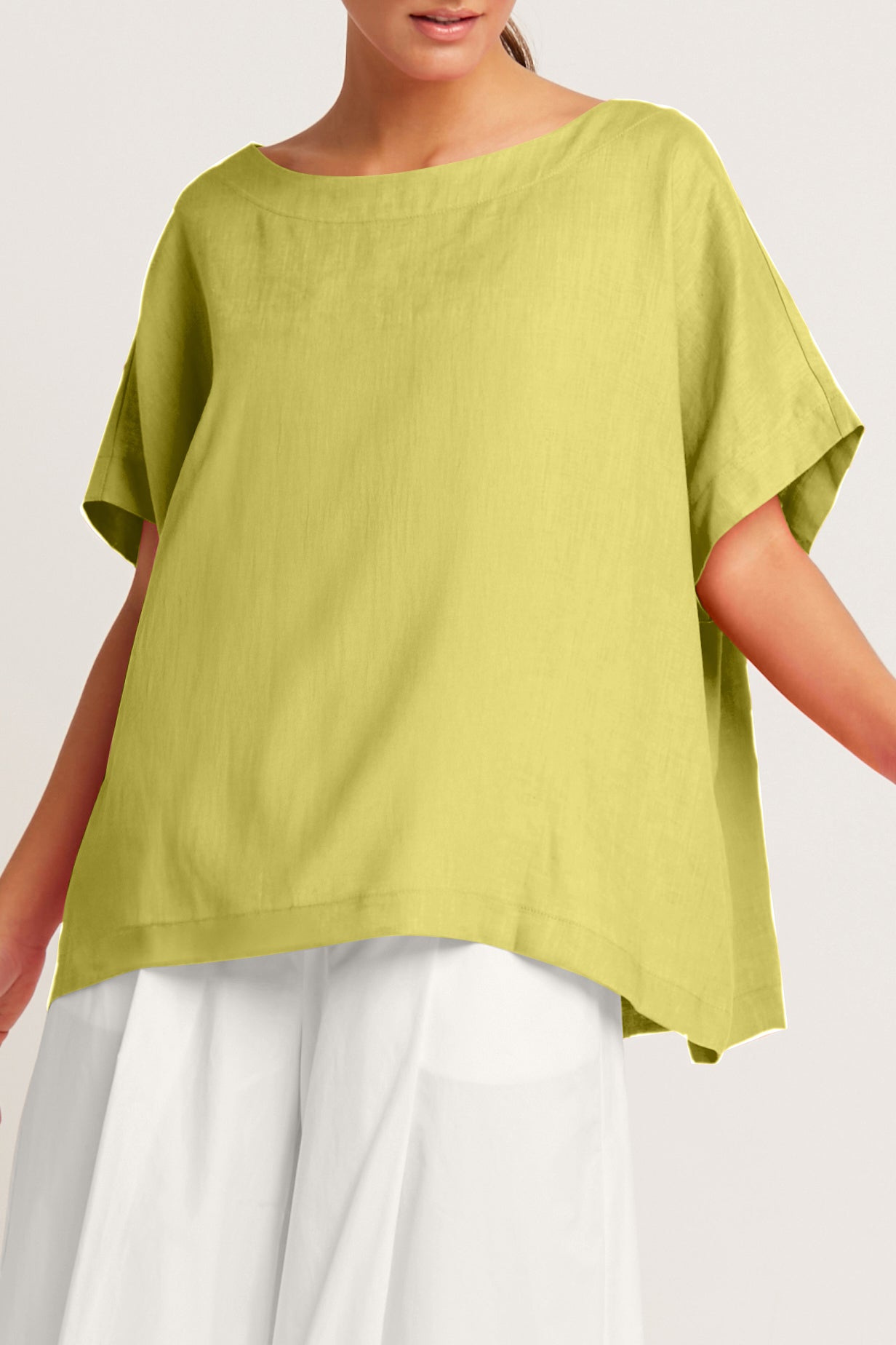 Handkerchief Linen Butterfly Tee