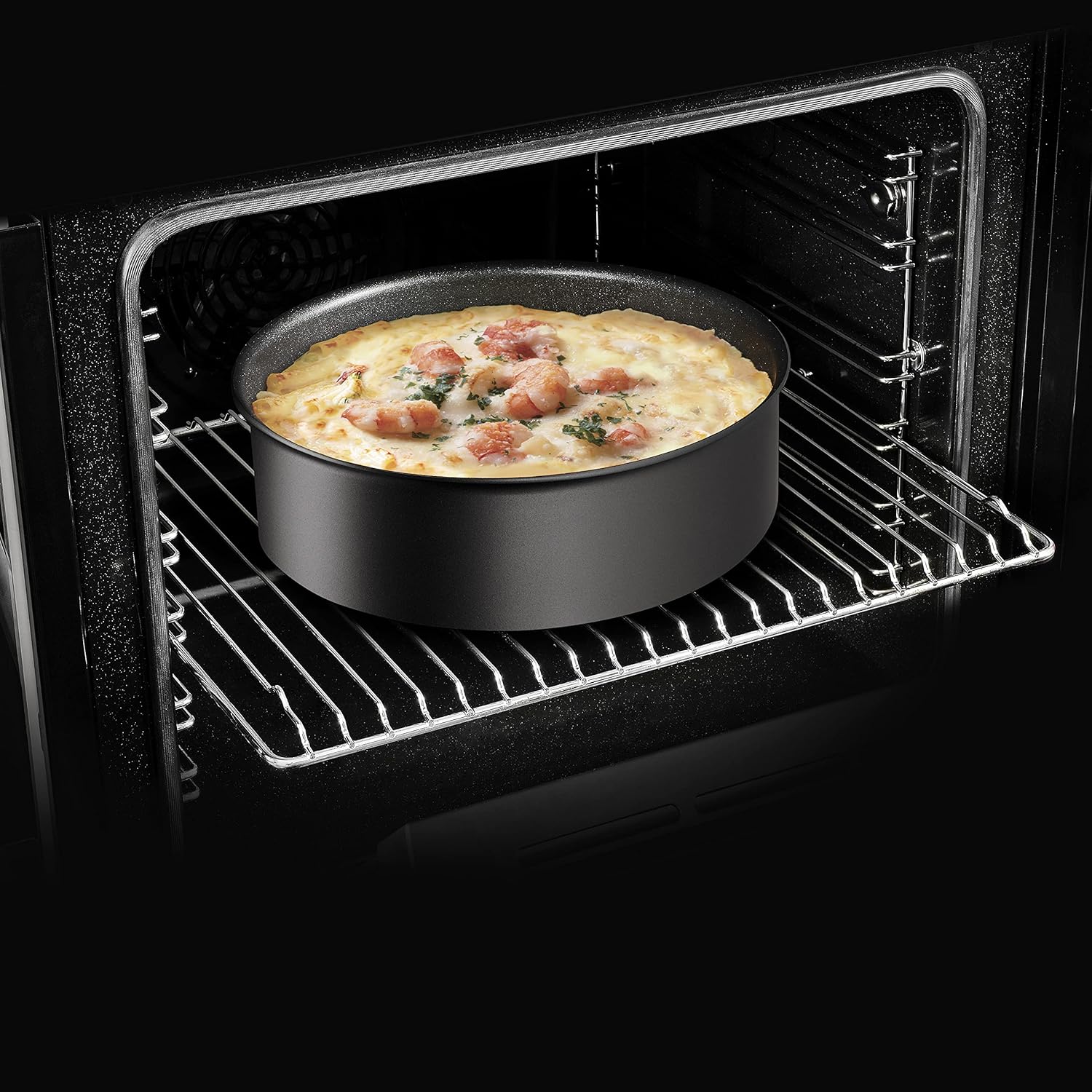 Tefal Ingenio Unlimited On – zestaw 3 garnków 16/18/20 cm + zdejmowana rączka | Nadaje się do kuchenek indukcyjnych, nieprzywierająca powłoka, powłoka tytanowa, Thermo-signal, bez PFOA, można myć w zmywarce i piekarniku