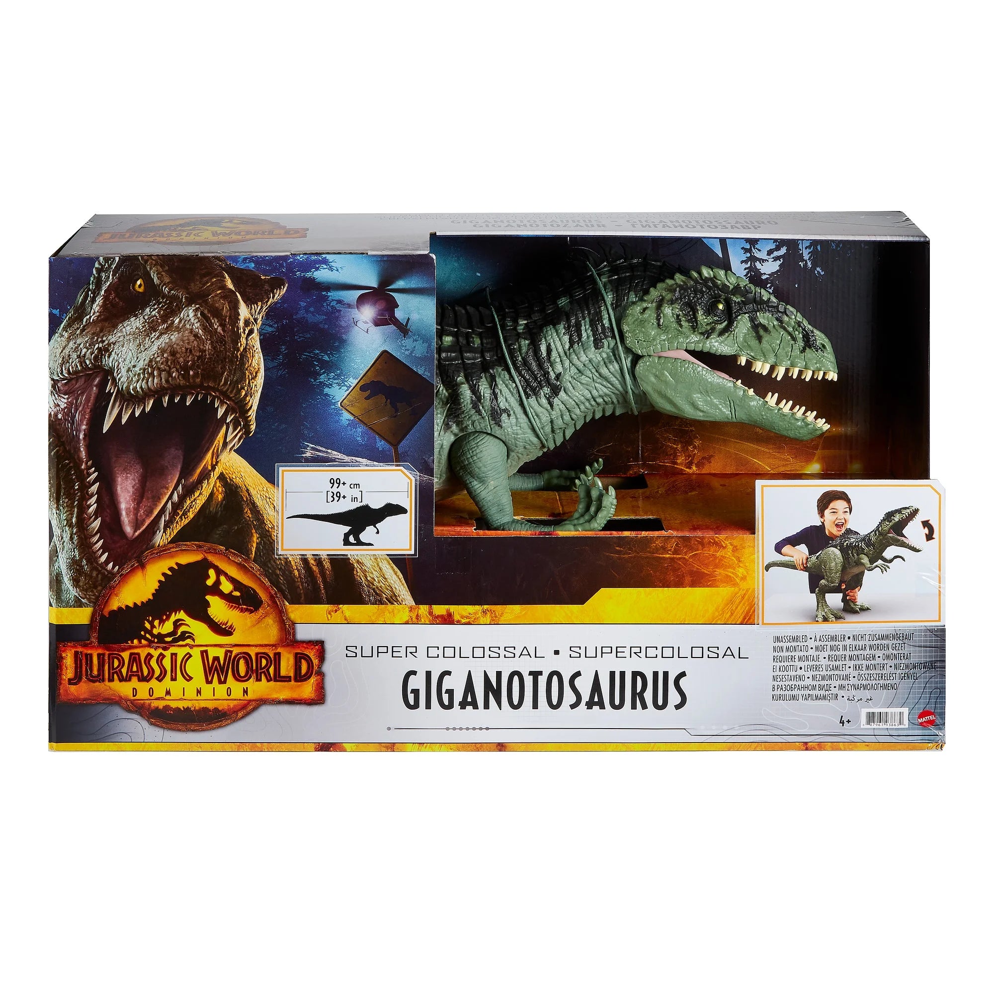 Jurassic World Dominion Super Colossal Giganotosaurus, voor kinderen vanaf 4 jaar