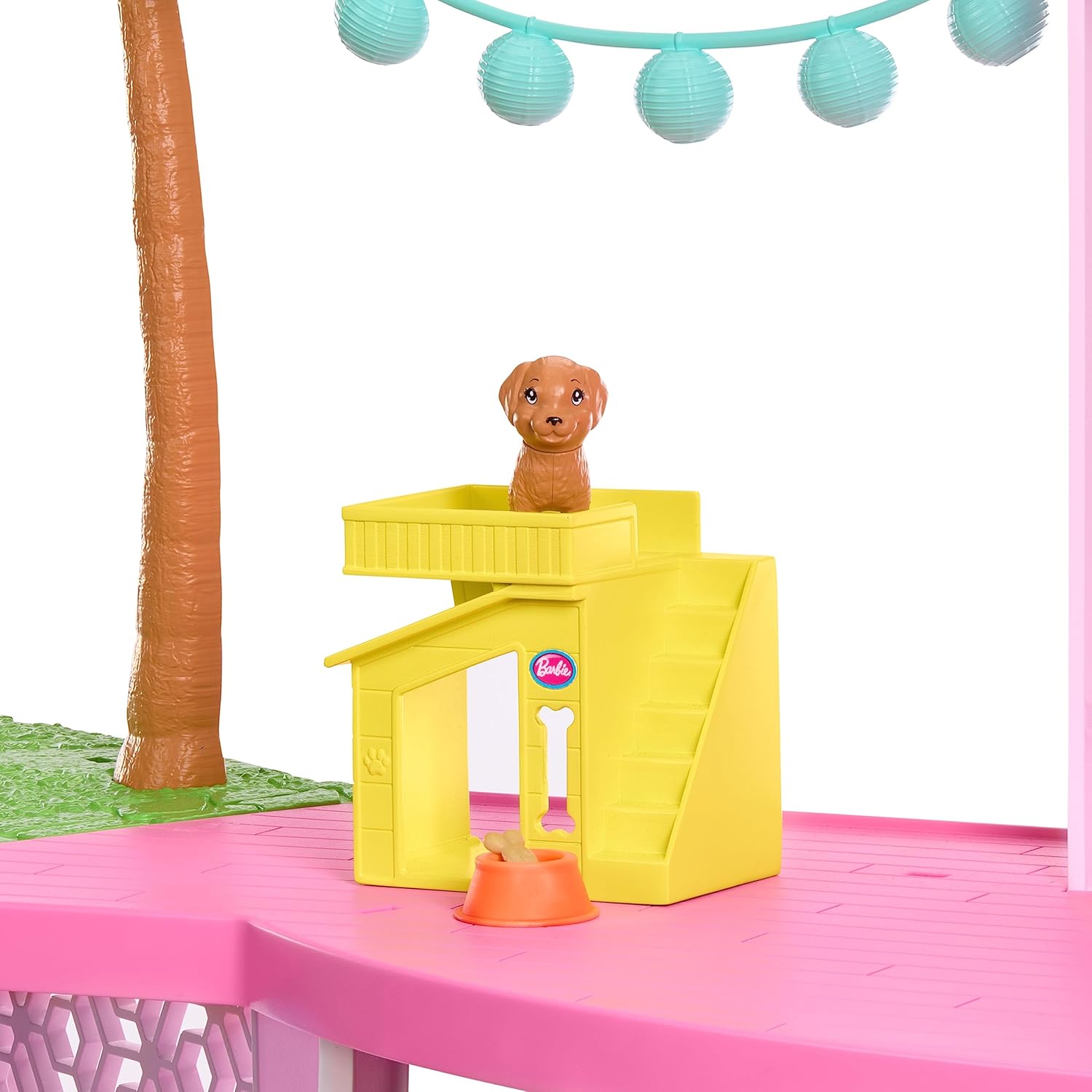 Barbie Dreamhouse 2023 Poppenhuis met 3 verdiepingen, meer dan 75 meubels en accessoires, vanaf 3 jaar (Mattel HMX10)